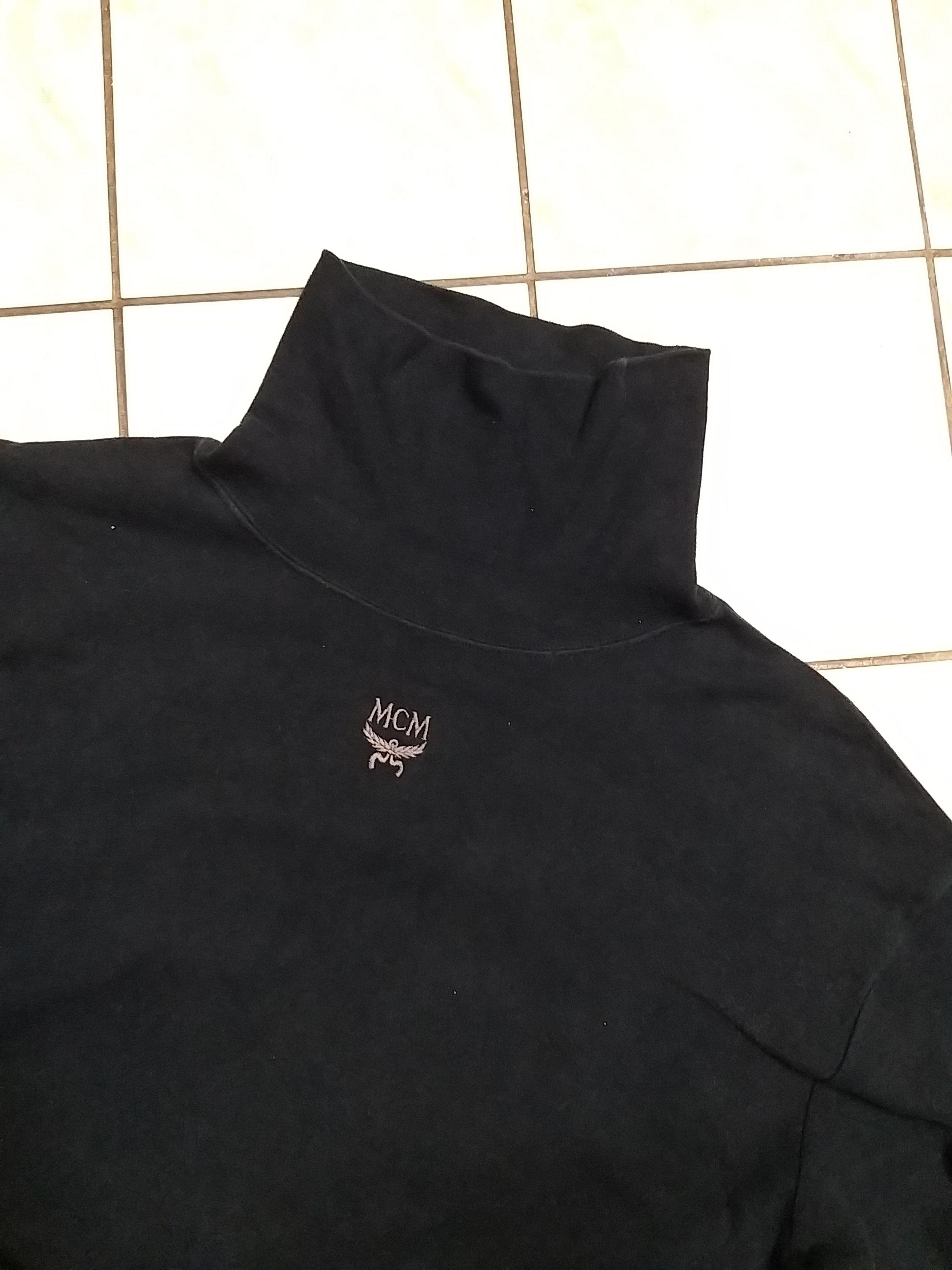 MCM ICONIC🔥MCM LEGERE TURTLENECK LONG SLEEVE SHIRT Size US L / EU 52-54 / 3 - 6 Thumbnail