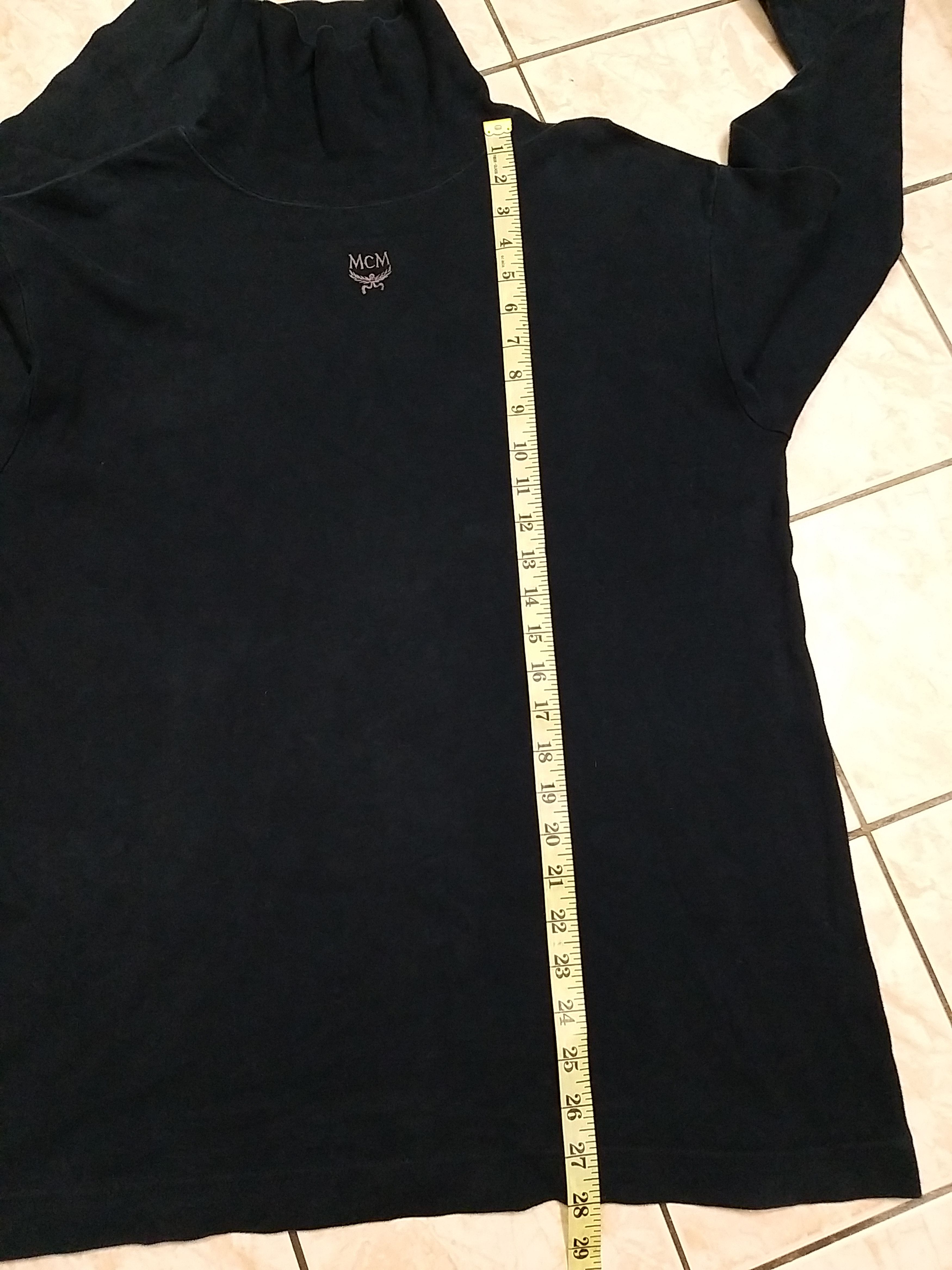 MCM ICONIC🔥MCM LEGERE TURTLENECK LONG SLEEVE SHIRT Size US L / EU 52-54 / 3 - 8 Thumbnail