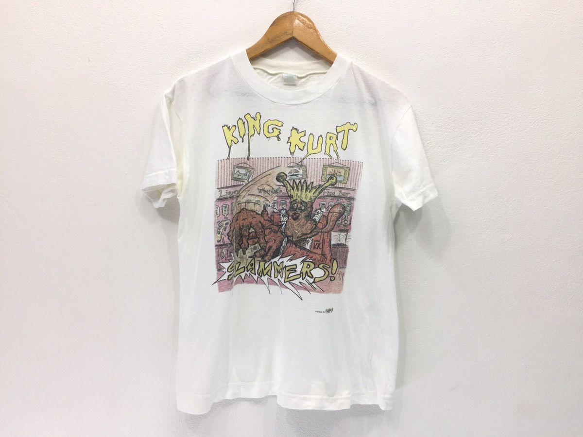 Vintage 80s King Kurt Rock N Roll Band T-shirt