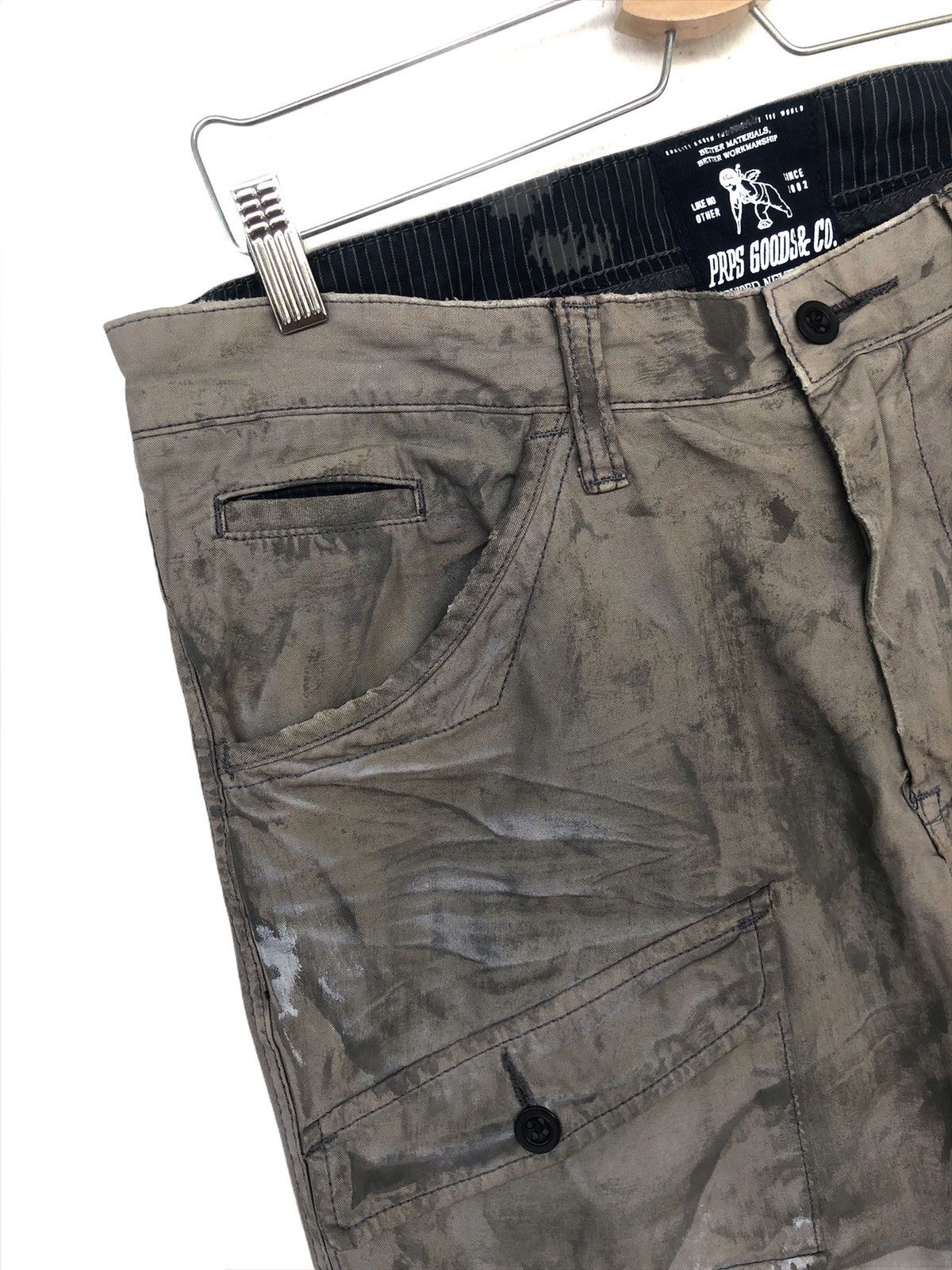 Prps RARE🔥PRPS 🇯🇵 Multi Pockets Distressed Design Jogger Pants Size US 36 / EU 52 - 4 Thumbnail