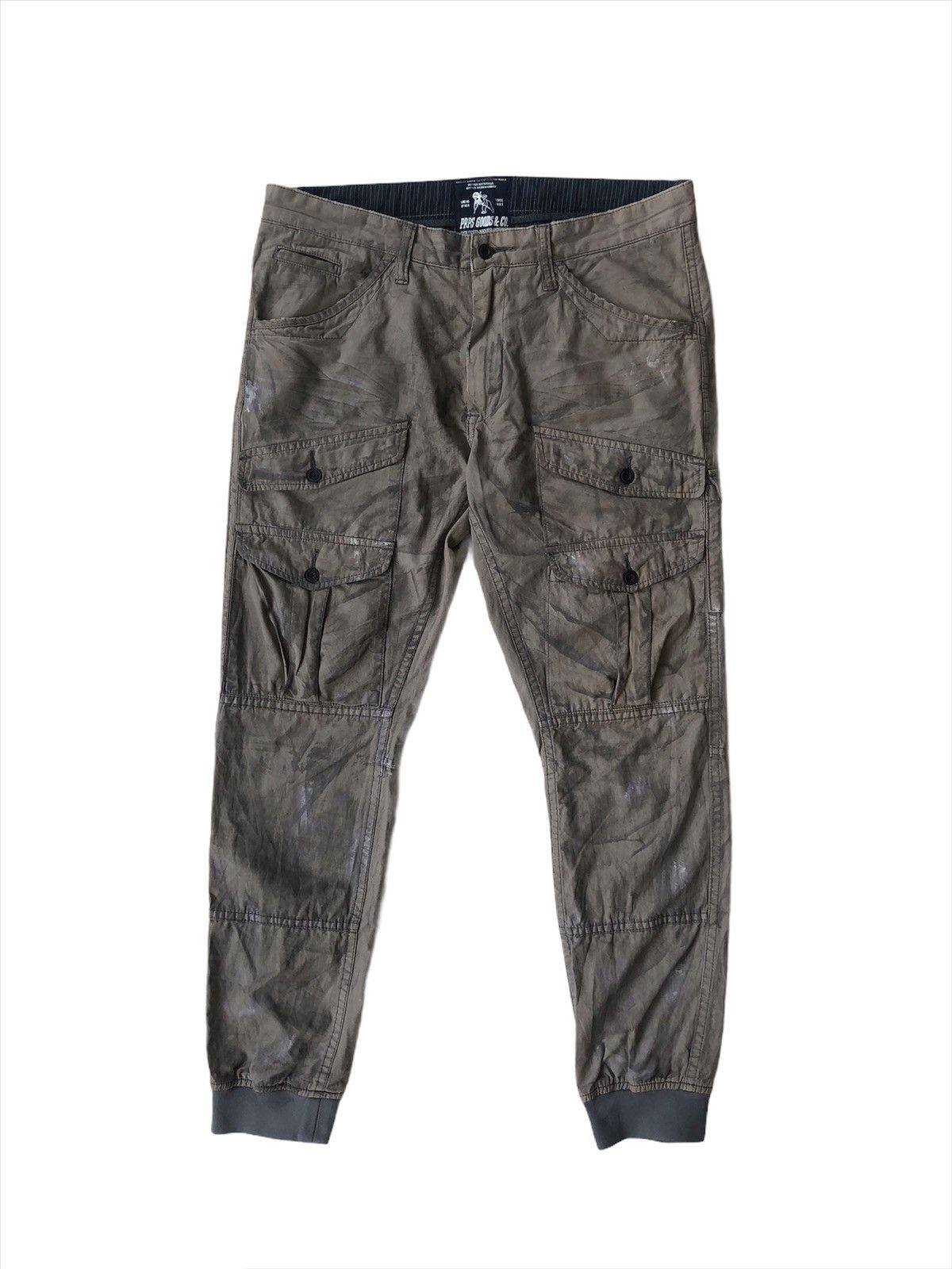 Prps RARE🔥PRPS 🇯🇵 Multi Pockets Distressed Design Jogger Pants Size US 36 / EU 52 - 1 Thumbnail