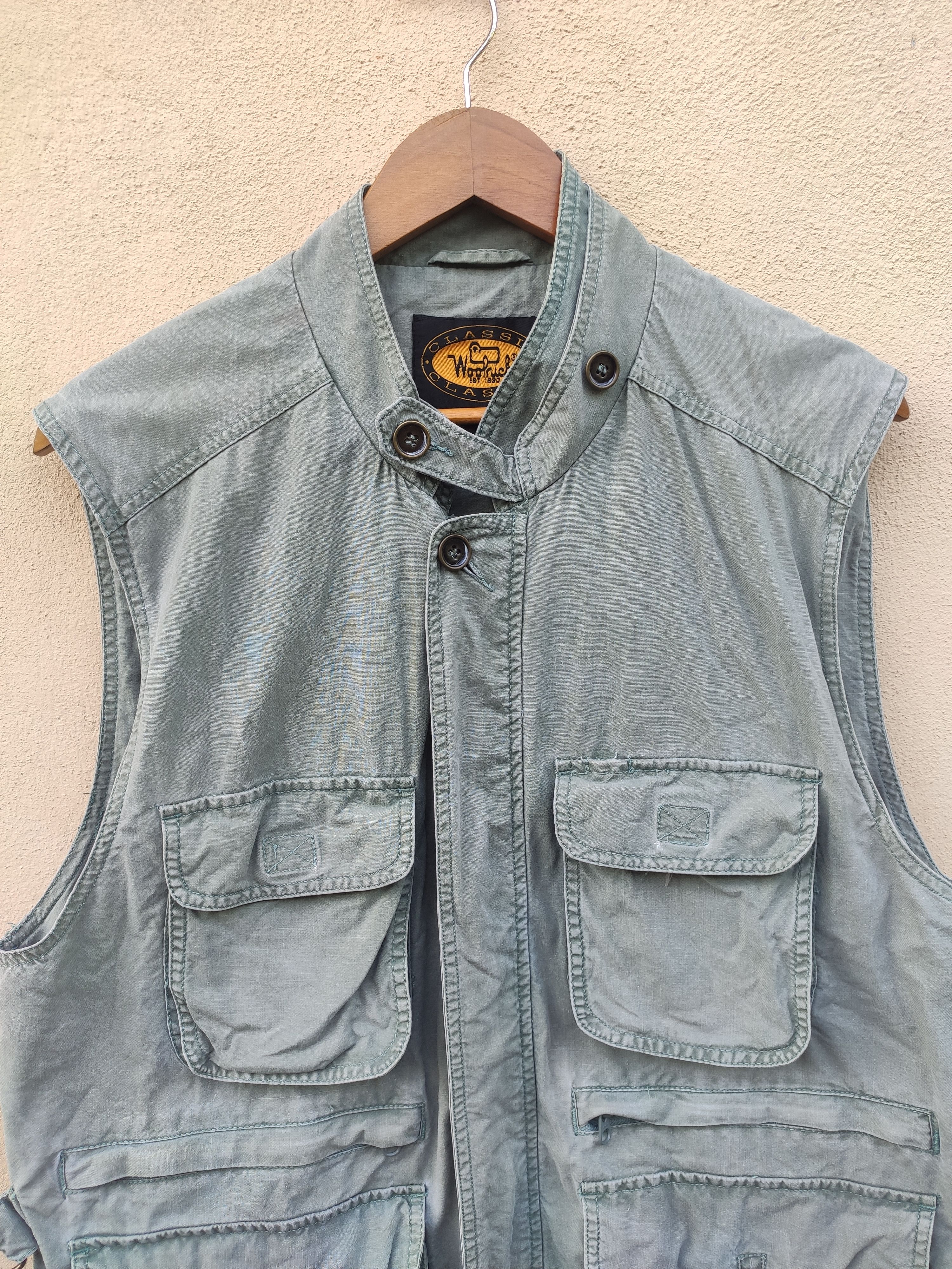 Woolrich Woolen Mills 🔥 Vintage Woolrich vest military green army fishing Size US M / EU 48-50 / 2 - 2 Thumbnail