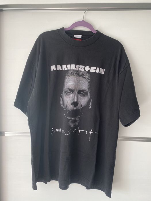 Vetements Rammstein Tee | Grailed