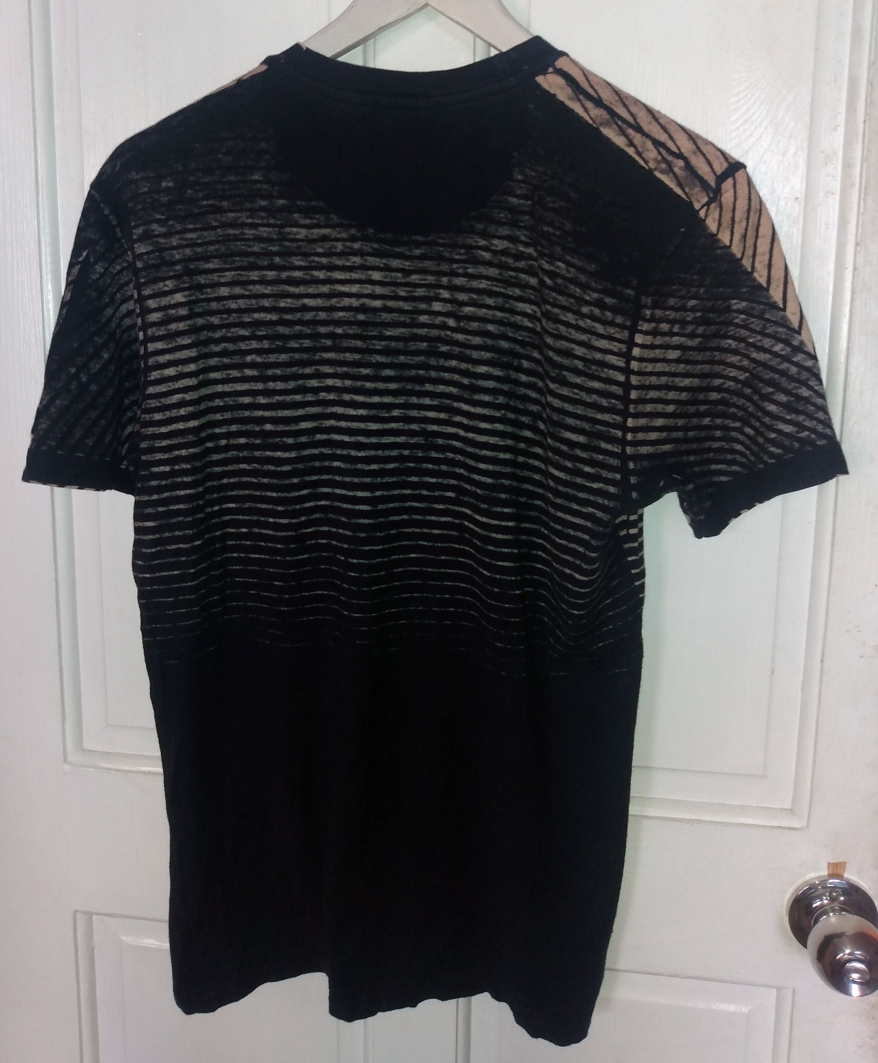 Stone Island Bleach Print Stripes Border 2010 Size US L / EU 52-54 / 3 - 5 Thumbnail