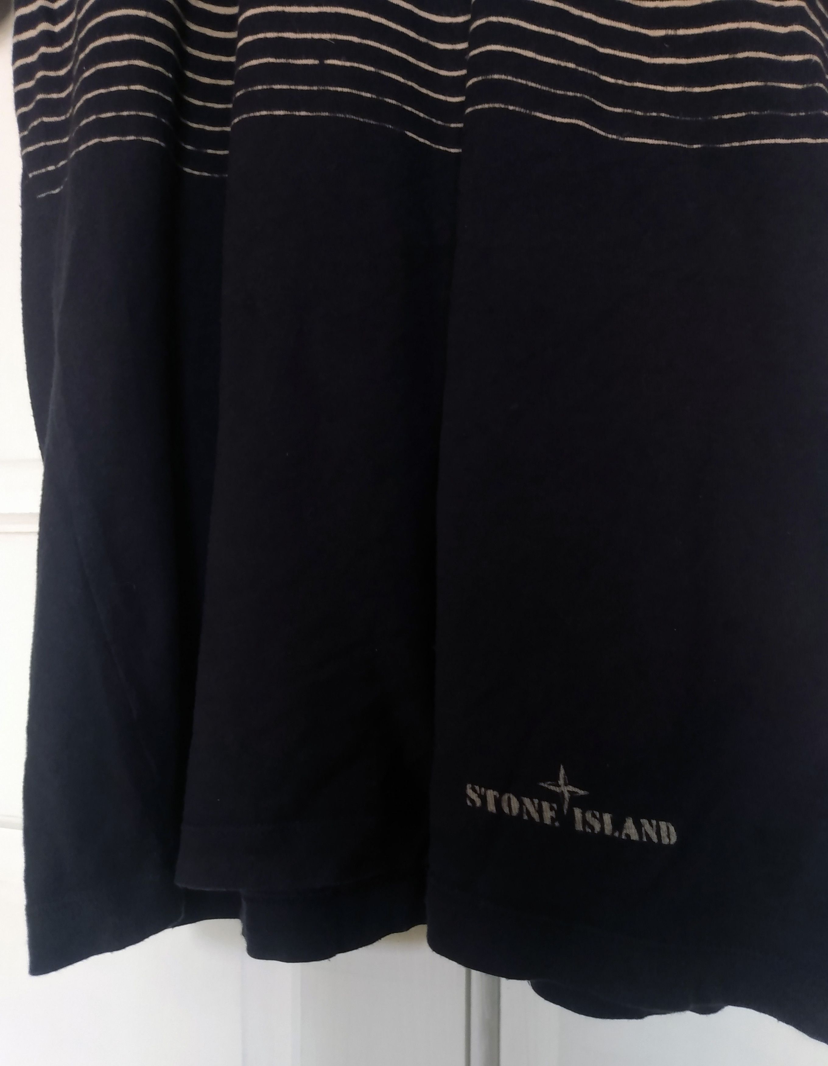 Stone Island Bleach Print Stripes Border 2010 Size US L / EU 52-54 / 3 - 6 Thumbnail