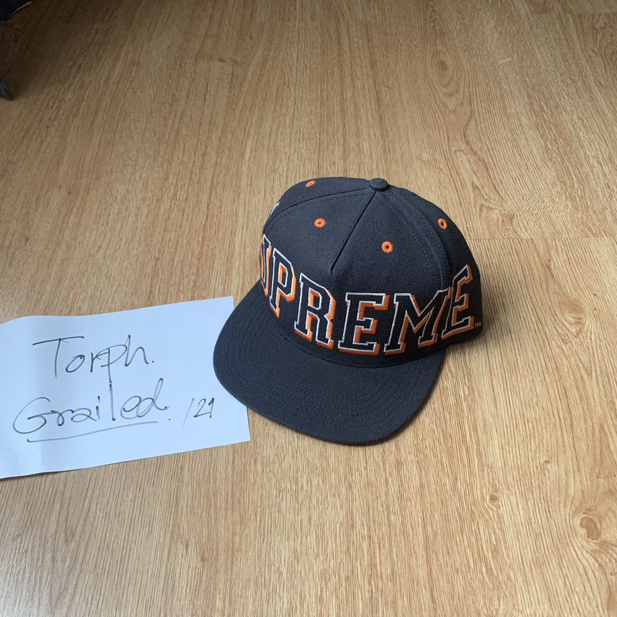 Supreme Rare Supreme Banner 5Panel Starter Cap | Grailed