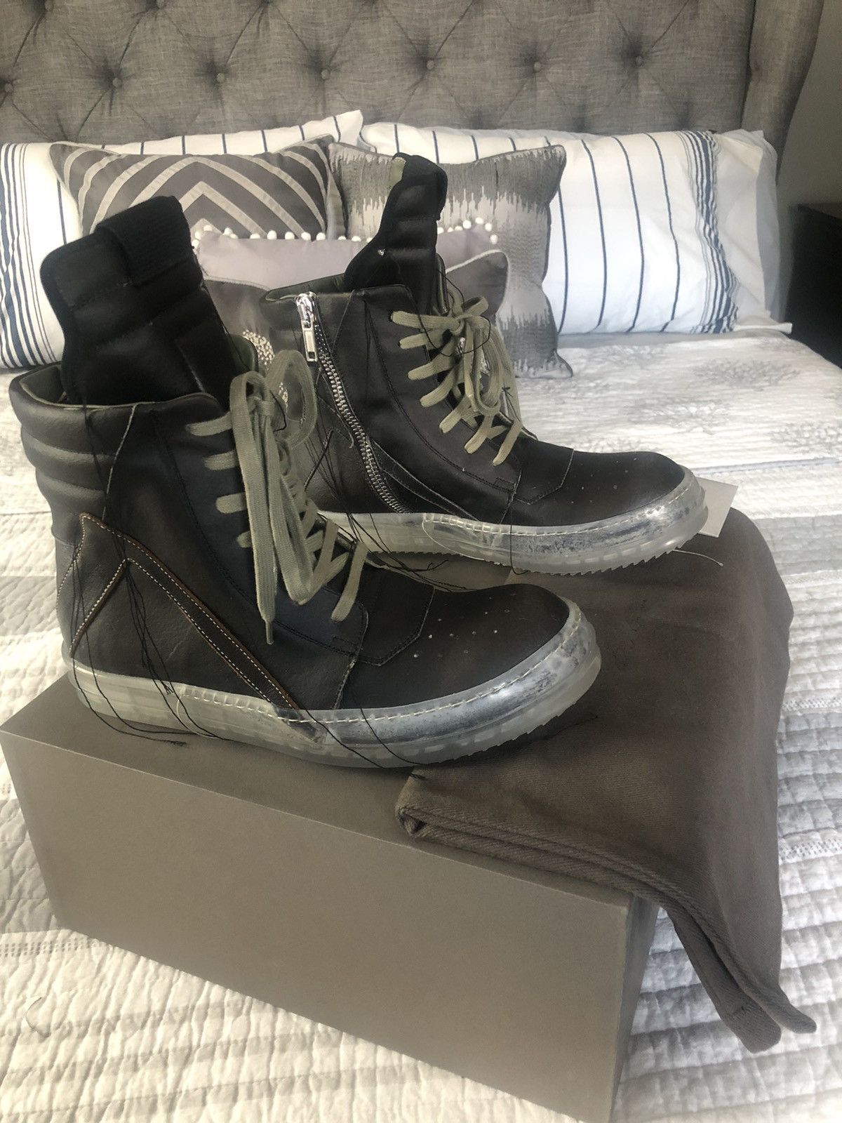 Rick Owens Dunks Geobasket 42 | eBay