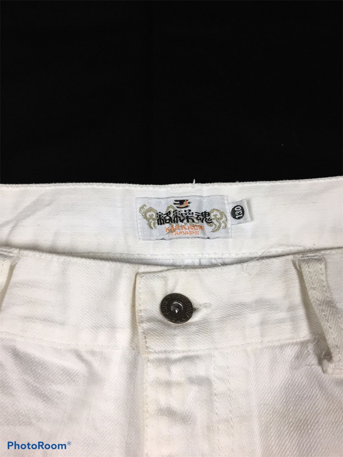 Japanese Brand Rare Design Karakuri Tamashi Jeans Short Pants Size US 44 / EU 60 - 7 Thumbnail