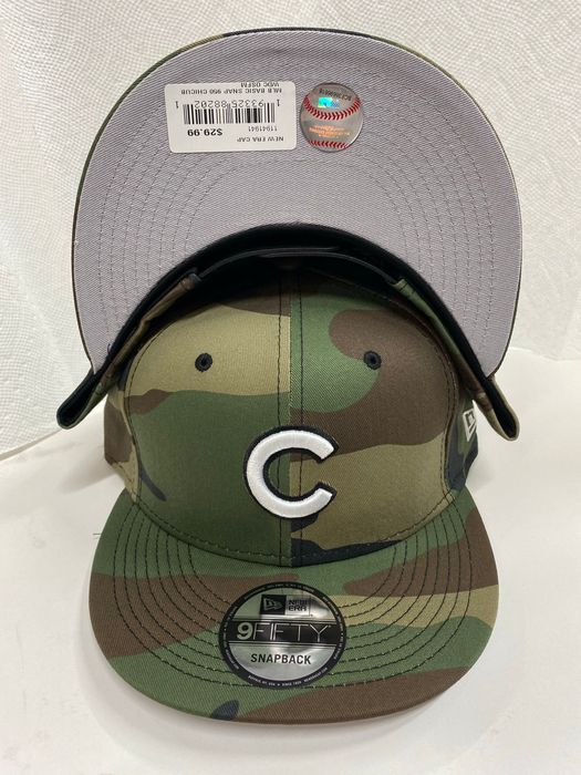 New Era Chicago Cubs New Era Camouflage MLB on Field 9Fifty Hat | Grailed