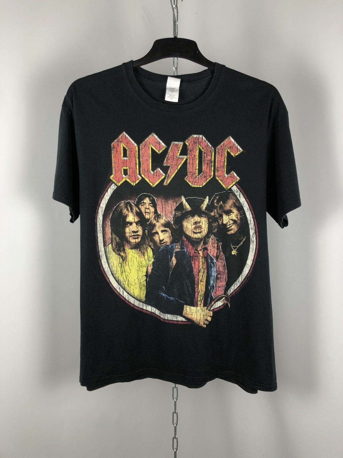 Vintage Ac/dc vintage 2012 T-shirts big logo size XL | Grailed