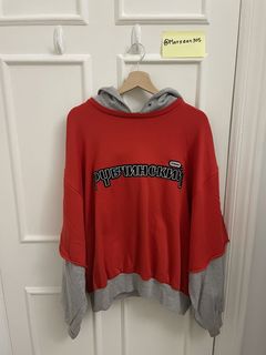 Gosha Rubchinskiy Combo Hoodie | Grailed