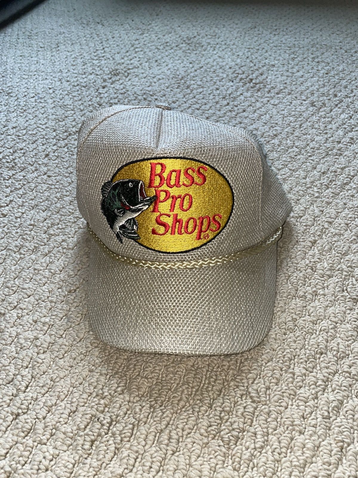 Vintage Retro Bad To The Bones Black Fishing Outdoors Men's Hat Cap