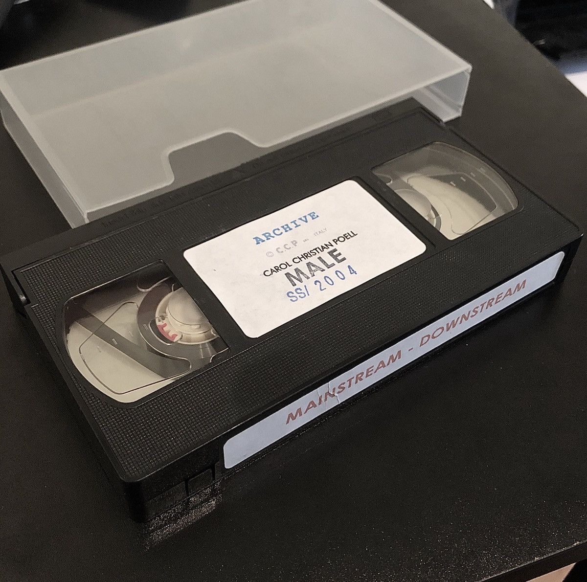 Carol Christian Poell Rare SS04 Mainstream - Downstream videotape | Grailed