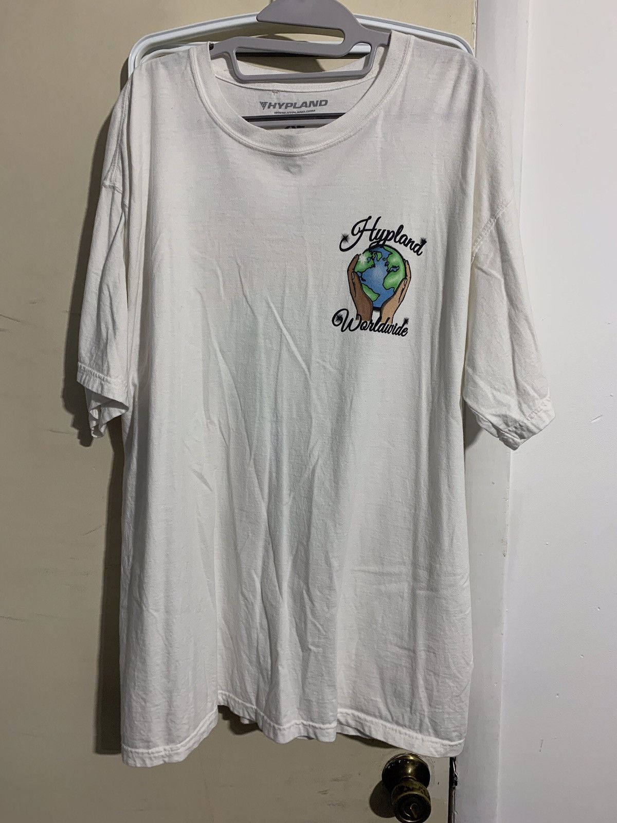 Hypland White Hypland Airbrush Tee | Grailed