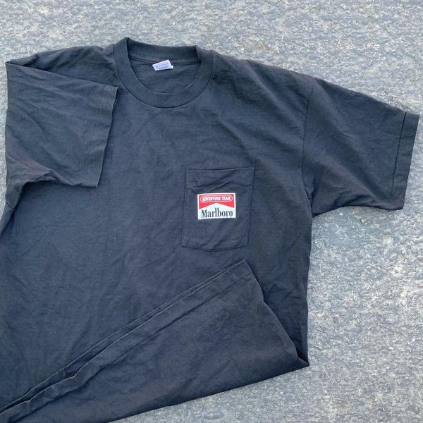 Vintage Vintage 90s Marlboro Coyote Bluff Pocket Tee | Grailed