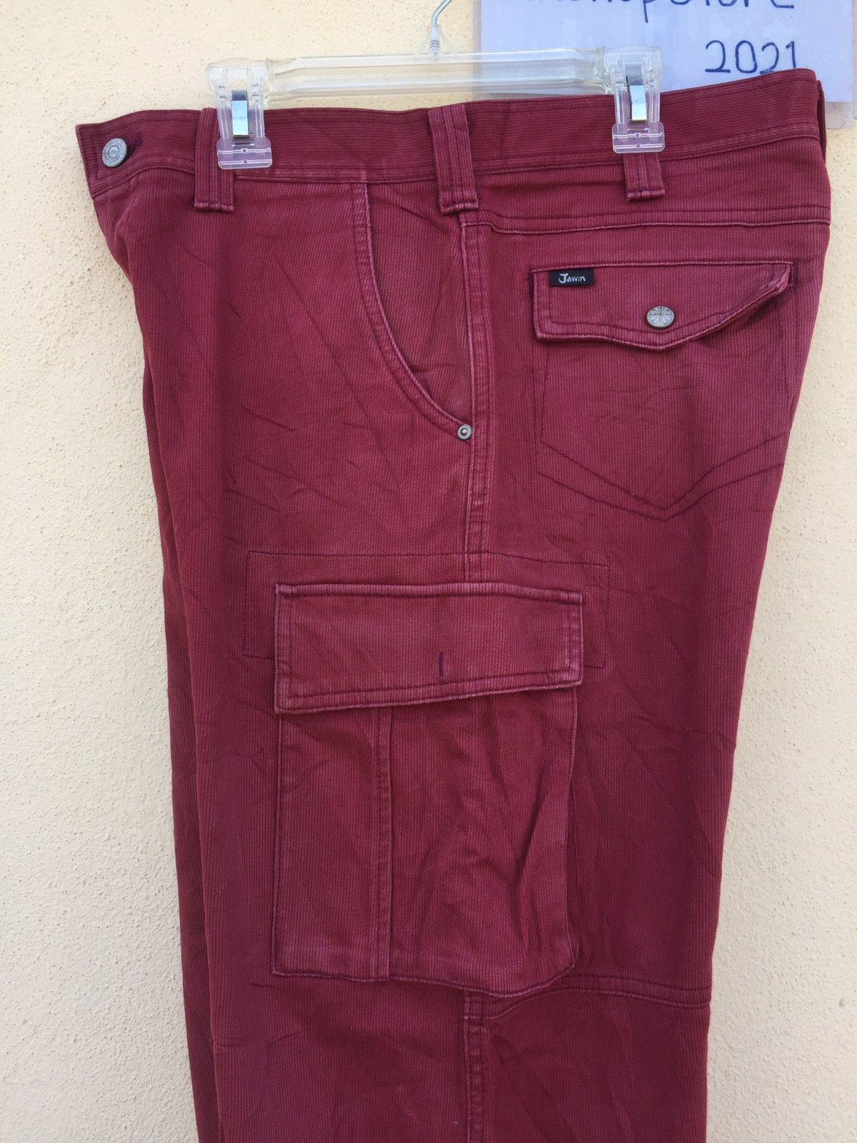 Japanese Brand JAPANESE JAWIN WORKWEAR GARMENT CARGO PANT Size US 32 / EU 48 - 1 Thumbnail