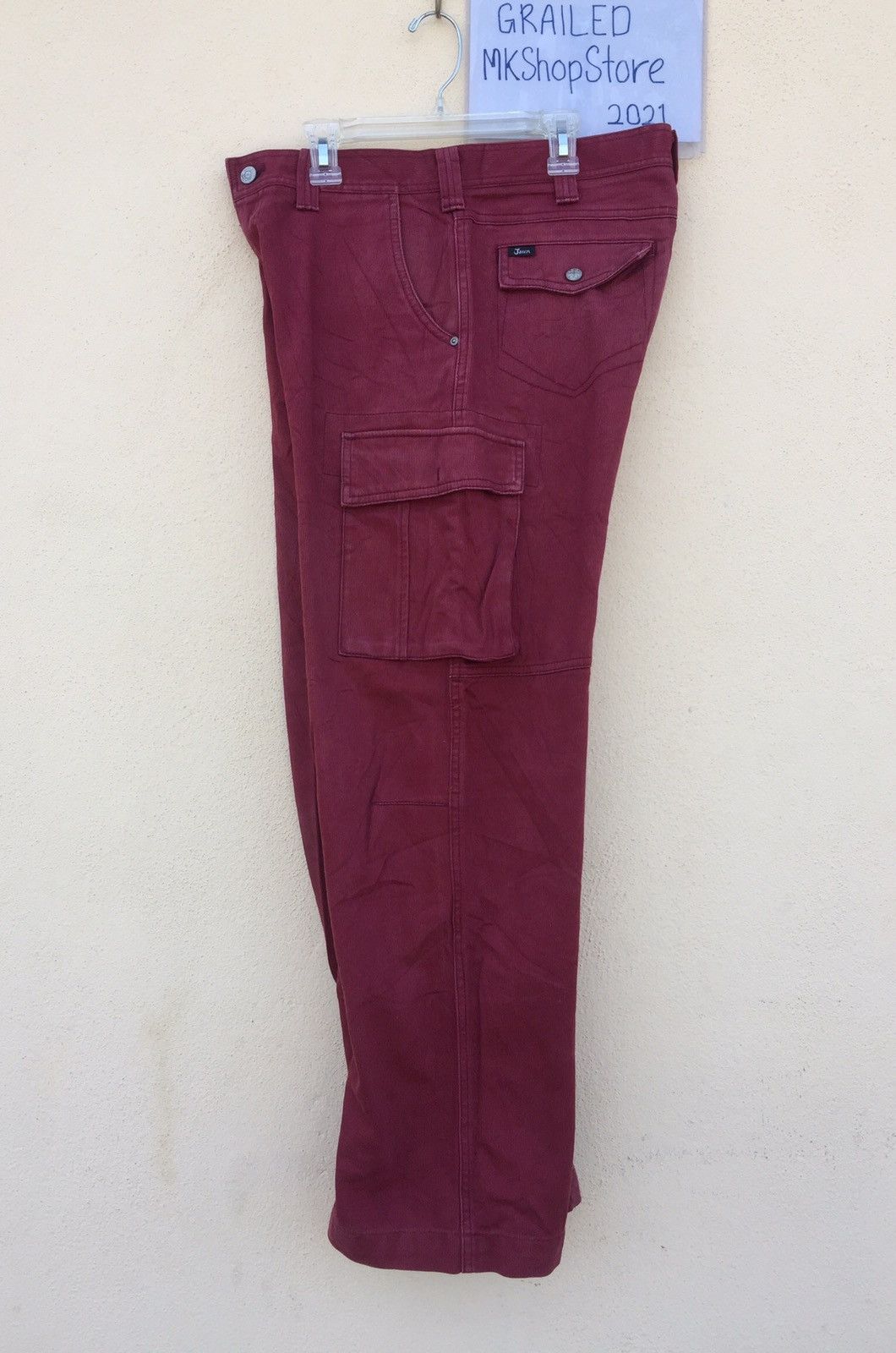 Japanese Brand JAPANESE JAWIN WORKWEAR GARMENT CARGO PANT Size US 32 / EU 48 - 2 Thumbnail