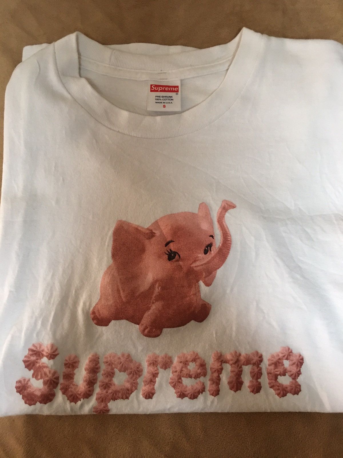 Supreme Pink Elephant T-shirt Size US S / EU 44-46 / 1 - 1 Preview