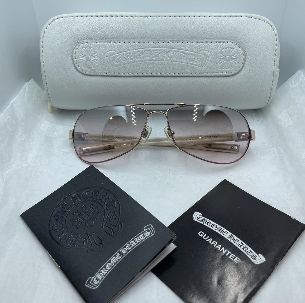 Chrome Hearts Chrome Heart Glasses Red Riot | Grailed
