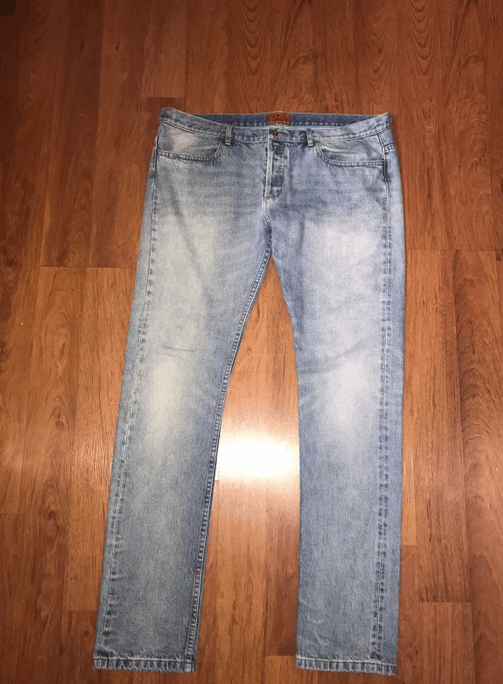 image of A P C x Kanye West X Kanye West Stonewash Jeans, Men's (Size 36)