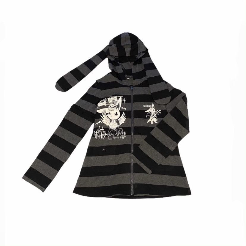Japanese Brand Maris Rock bunny ear hoodie | Grailed