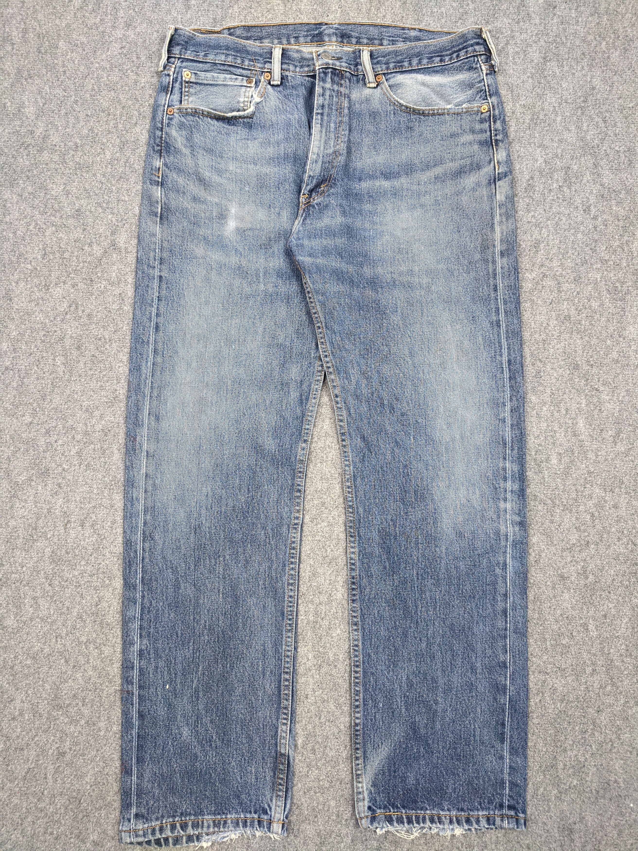 Levi's Vintage Levis 505 Jeans DP0607 Size US 37 - 1 Thumbnail