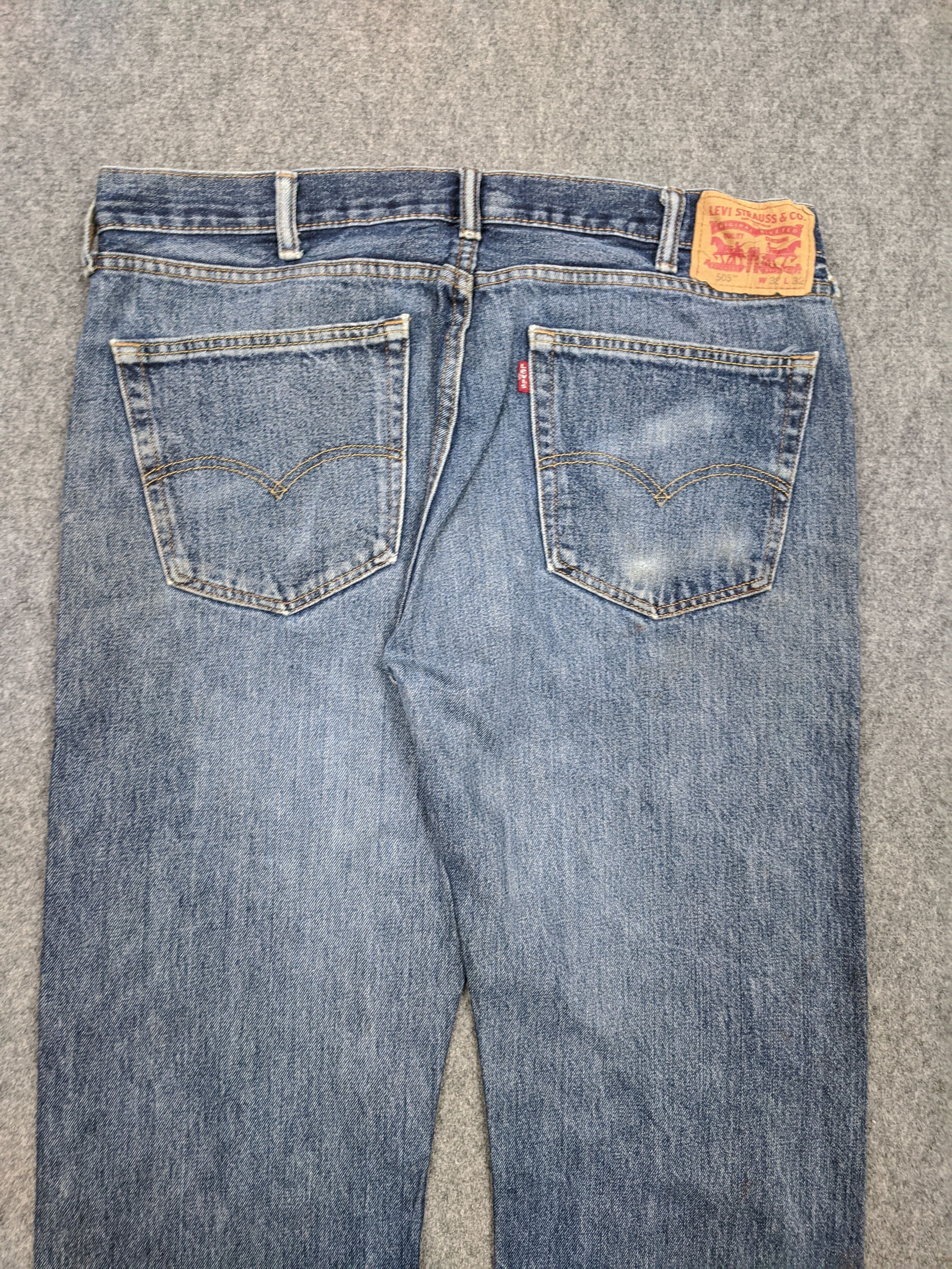 Levi's Vintage Levis 505 Jeans DP0607 Size US 37 - 4 Thumbnail