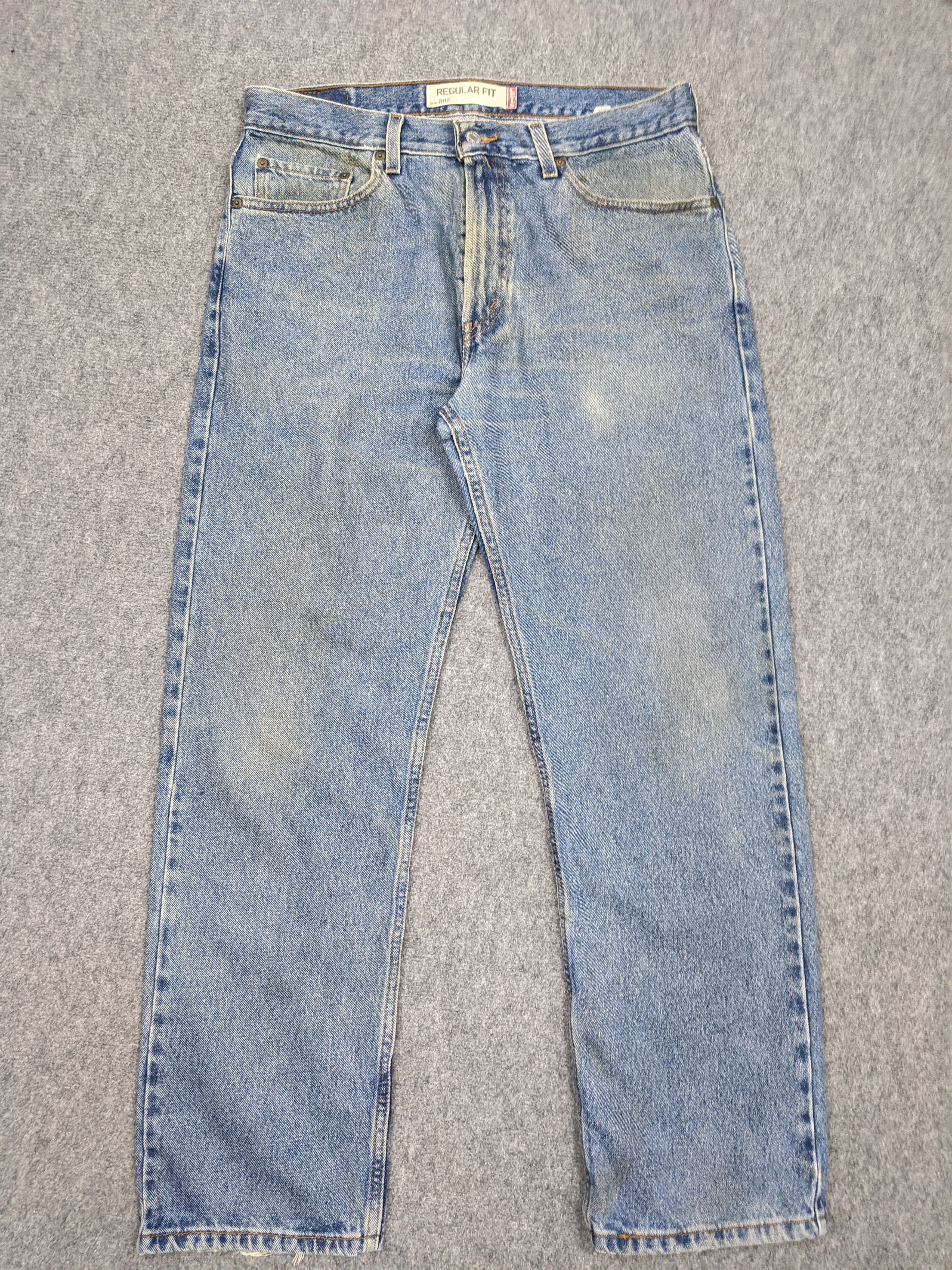 Levi's Vintage Levis 505 Jeans DP0608 Size US 35 - 1 Thumbnail