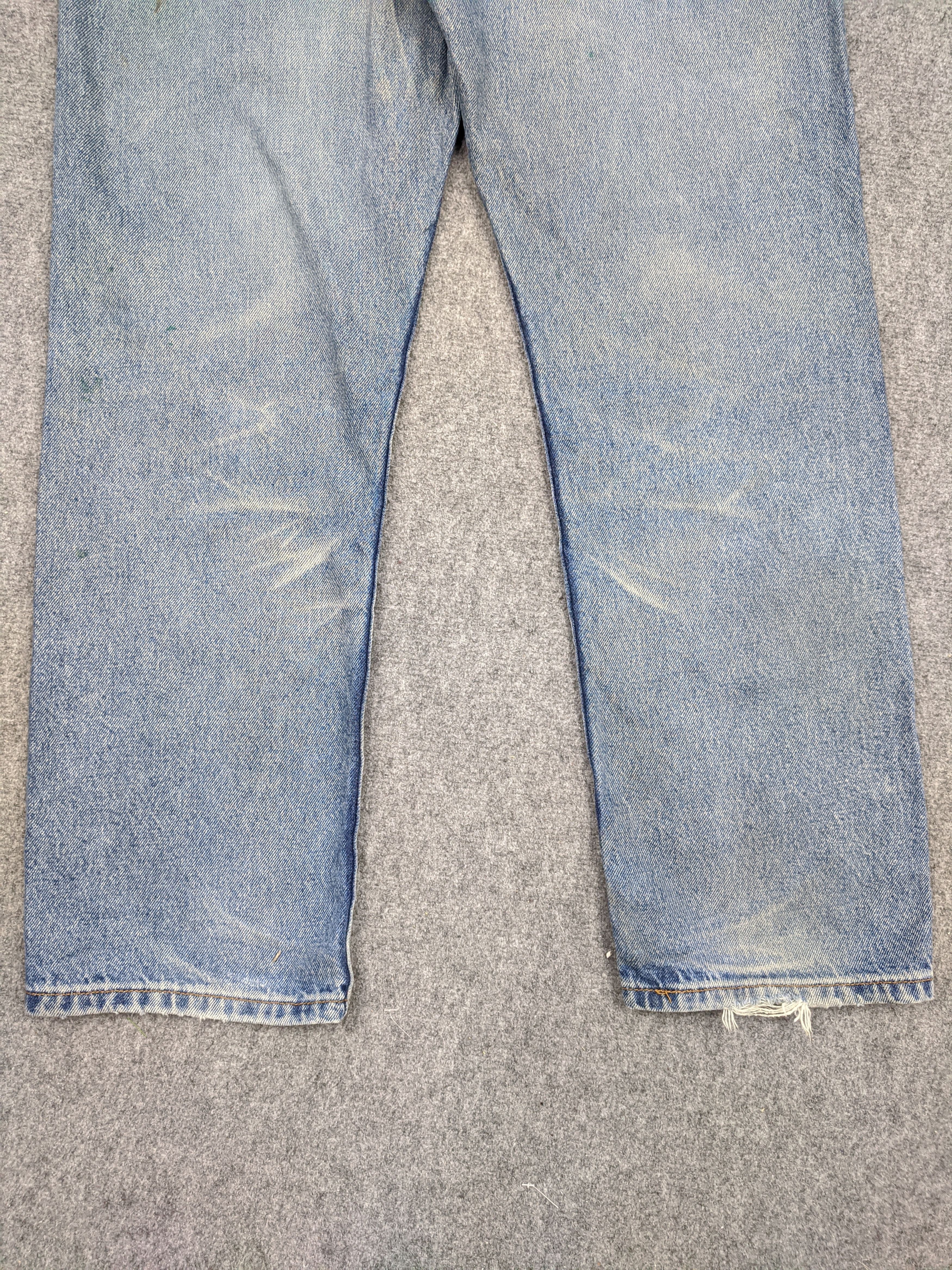 Levi's Vintage Levis 505 Jeans DP0608 Size US 35 - 15 Thumbnail