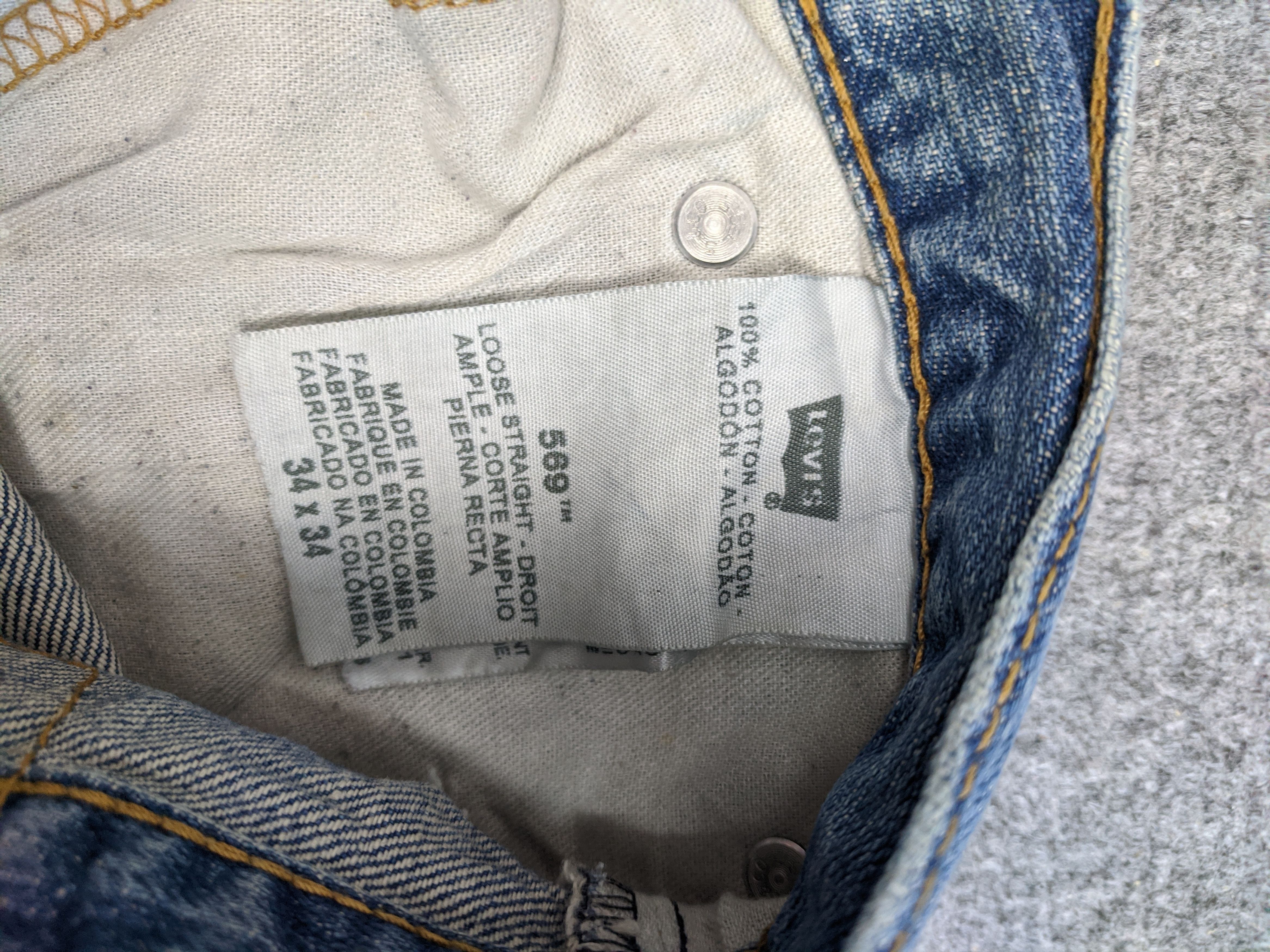 Levi's Vintage Levis 569 Jeans DP0612 Size US 39 - 7 Thumbnail