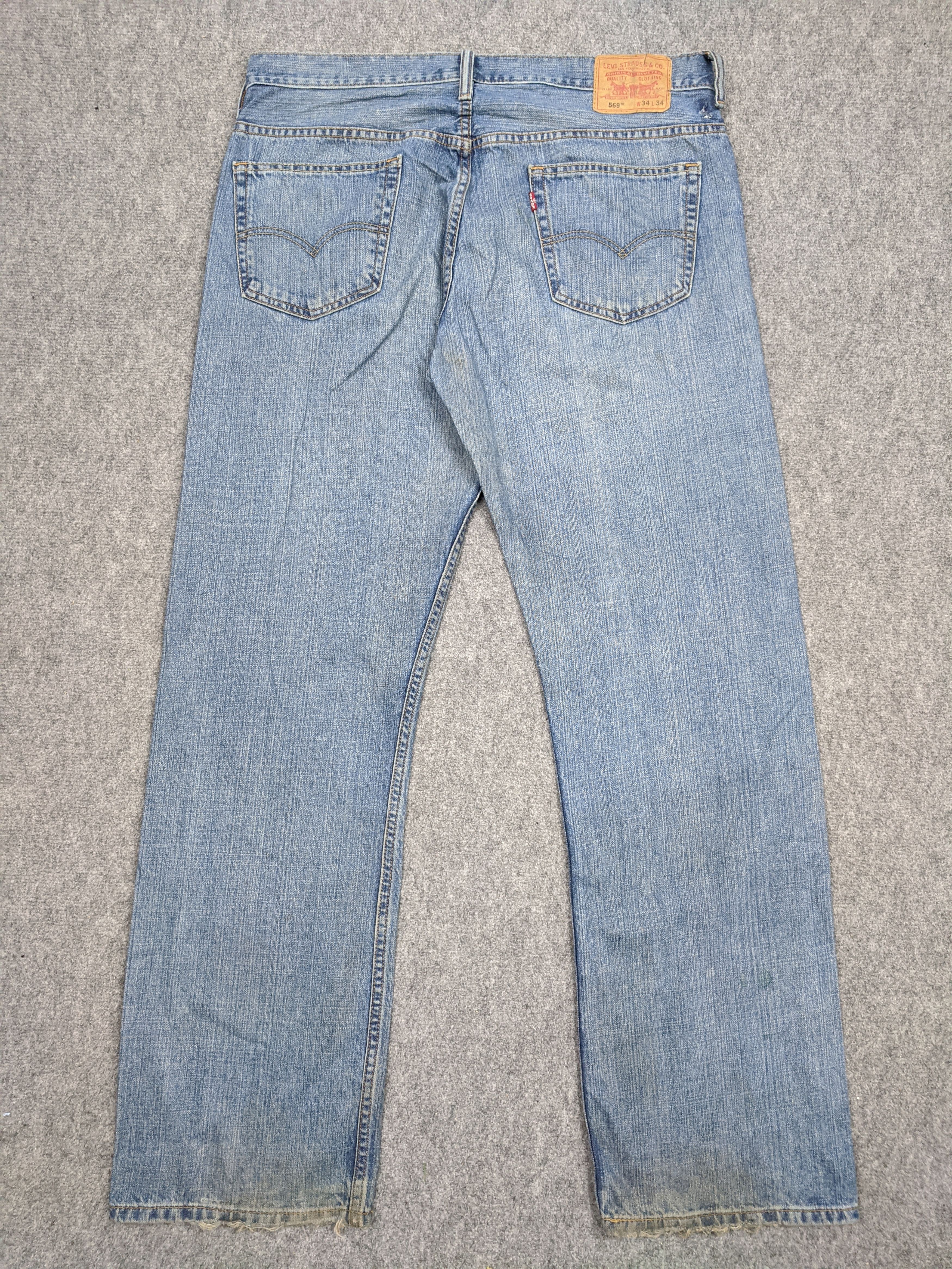 Levi's Vintage Levis 569 Jeans DP0612 Size US 39 - 3 Thumbnail