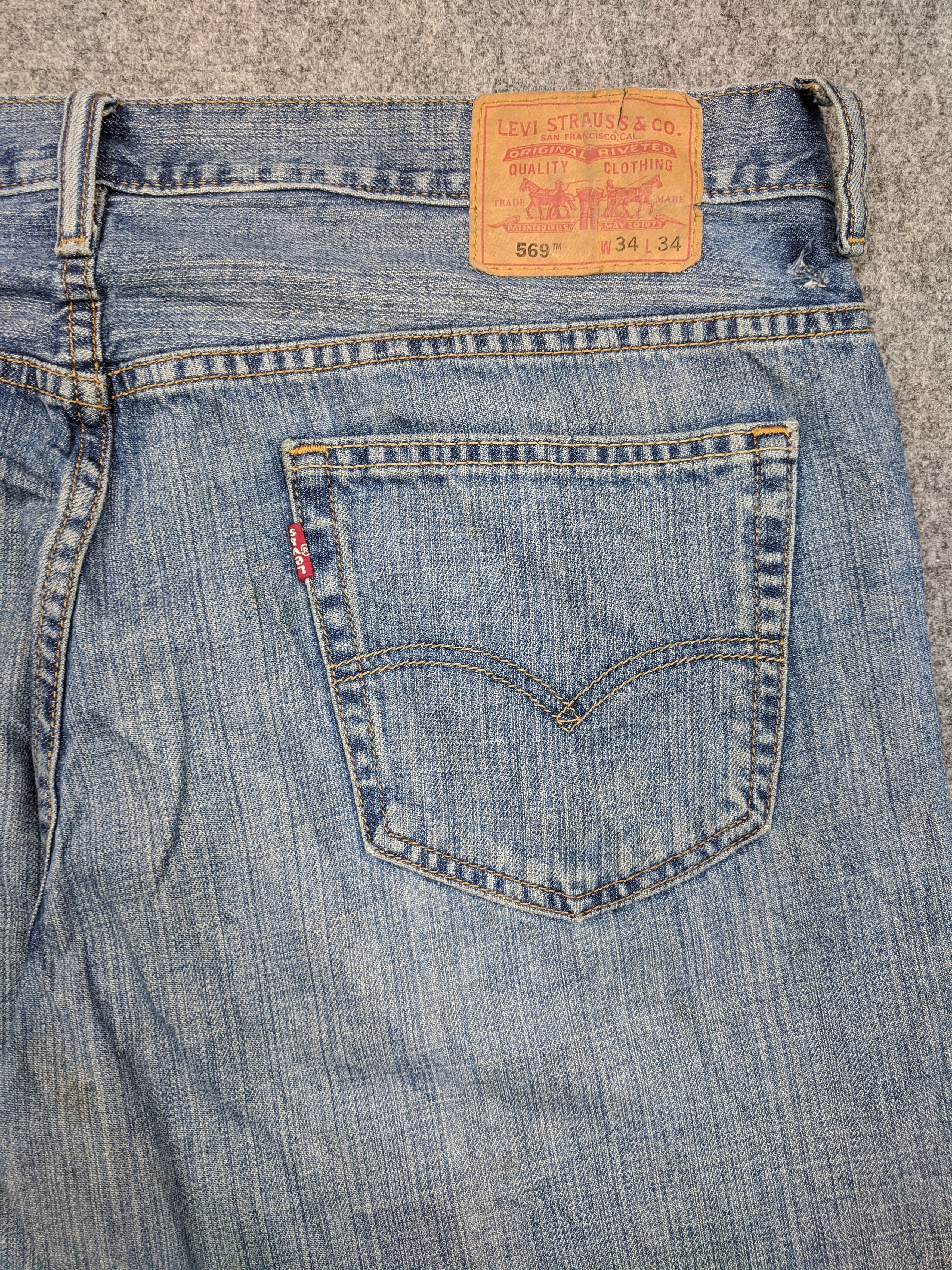 Levi's Vintage Levis 569 Jeans DP0612 Size US 39 - 12 Thumbnail