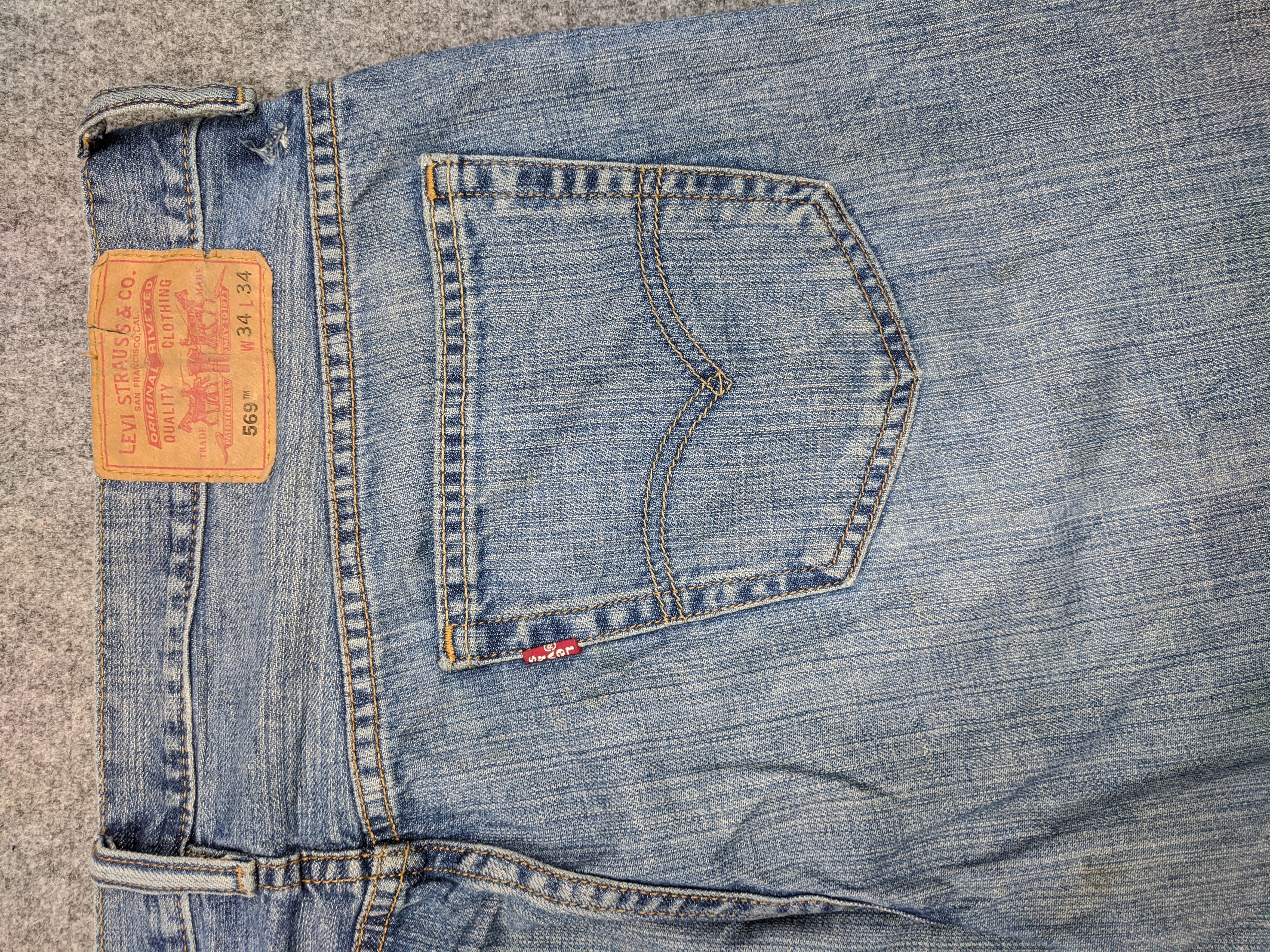 Levi's Vintage Levis 569 Jeans DP0612 Size US 39 - 12 Thumbnail