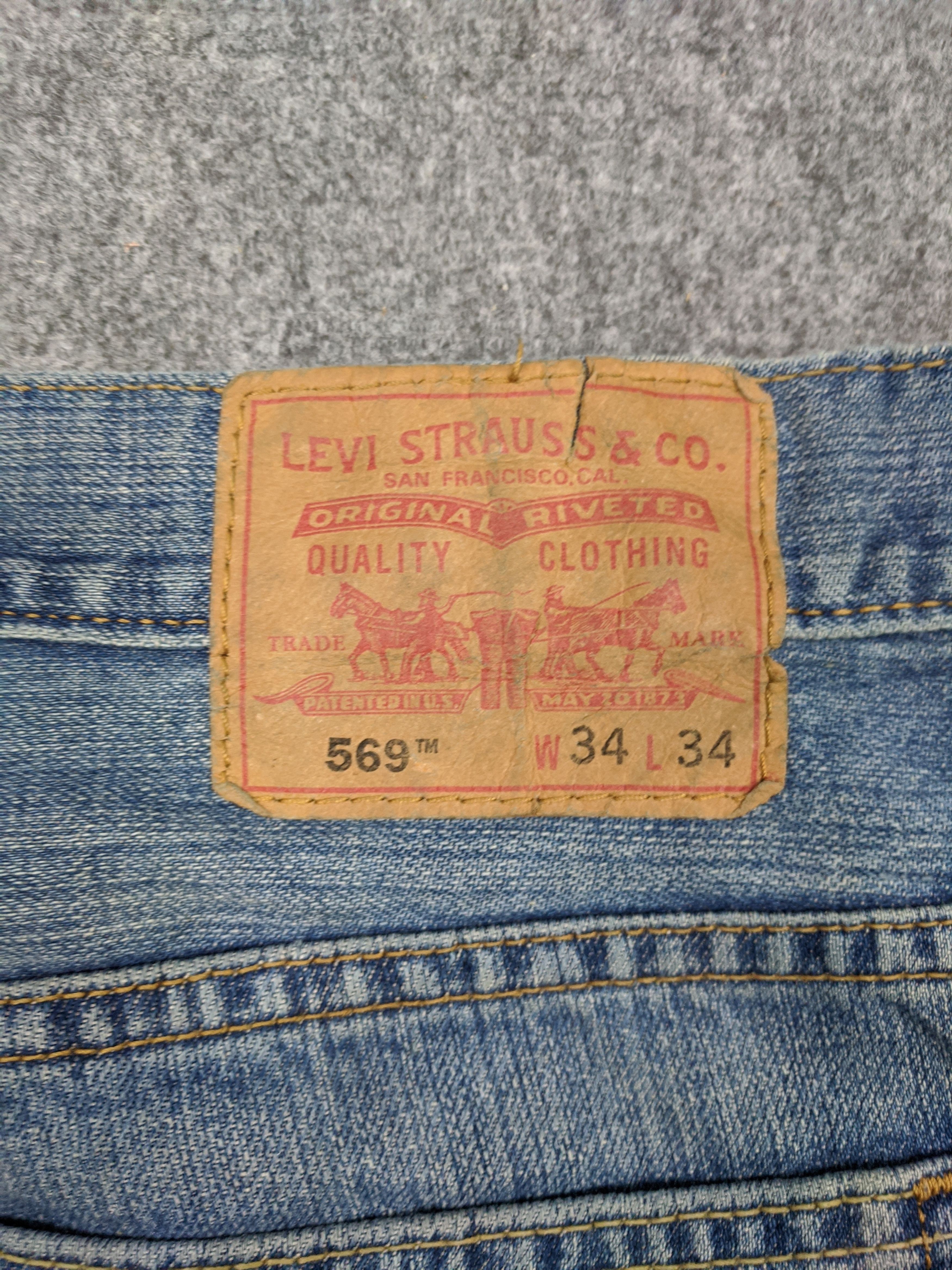 Levi's Vintage Levis 569 Jeans DP0612 Size US 39 - 5 Thumbnail
