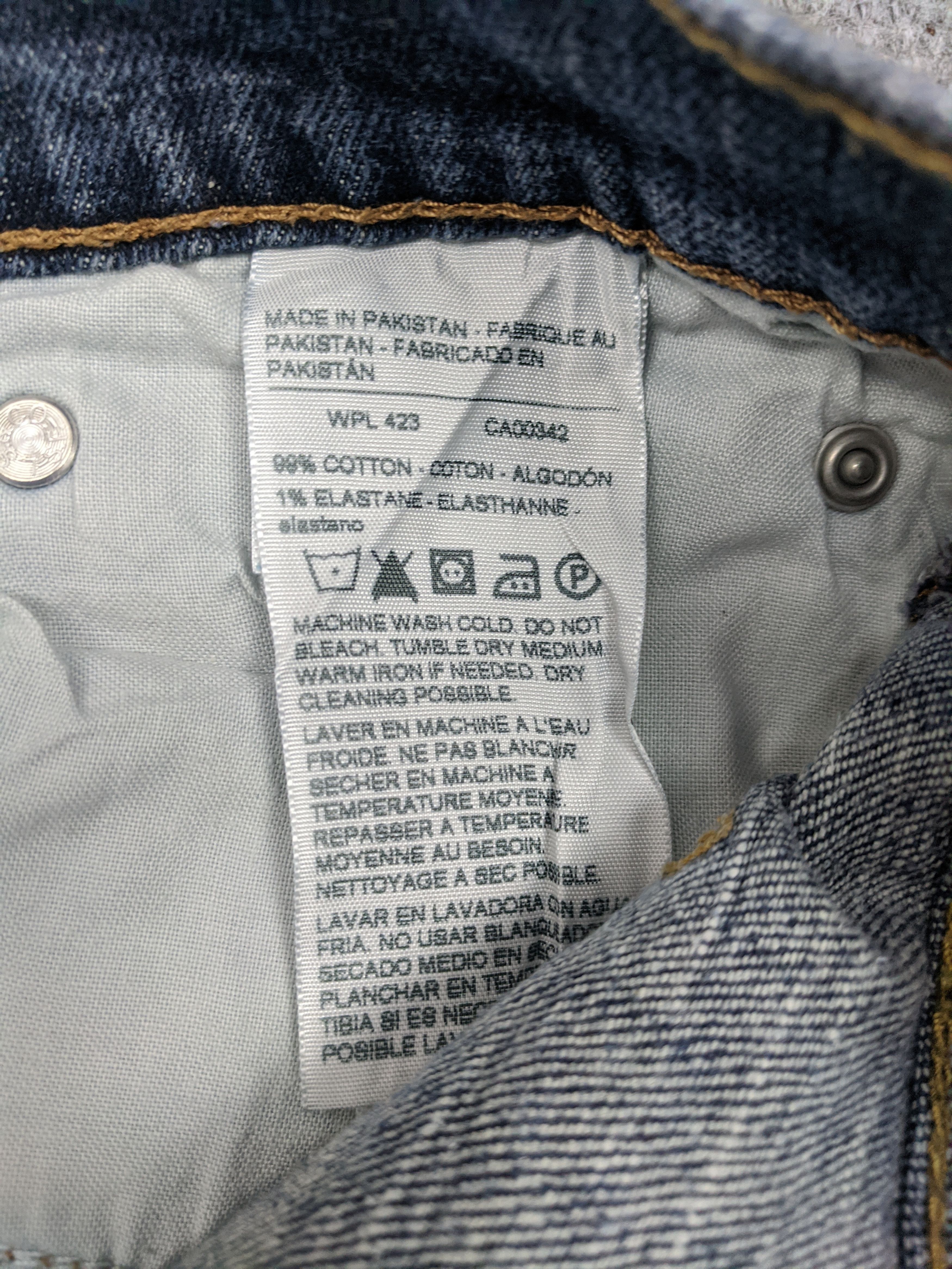 Levi's Vintage Levis Jeans DP0615 Size US 38 / EU 54 - 7 Thumbnail