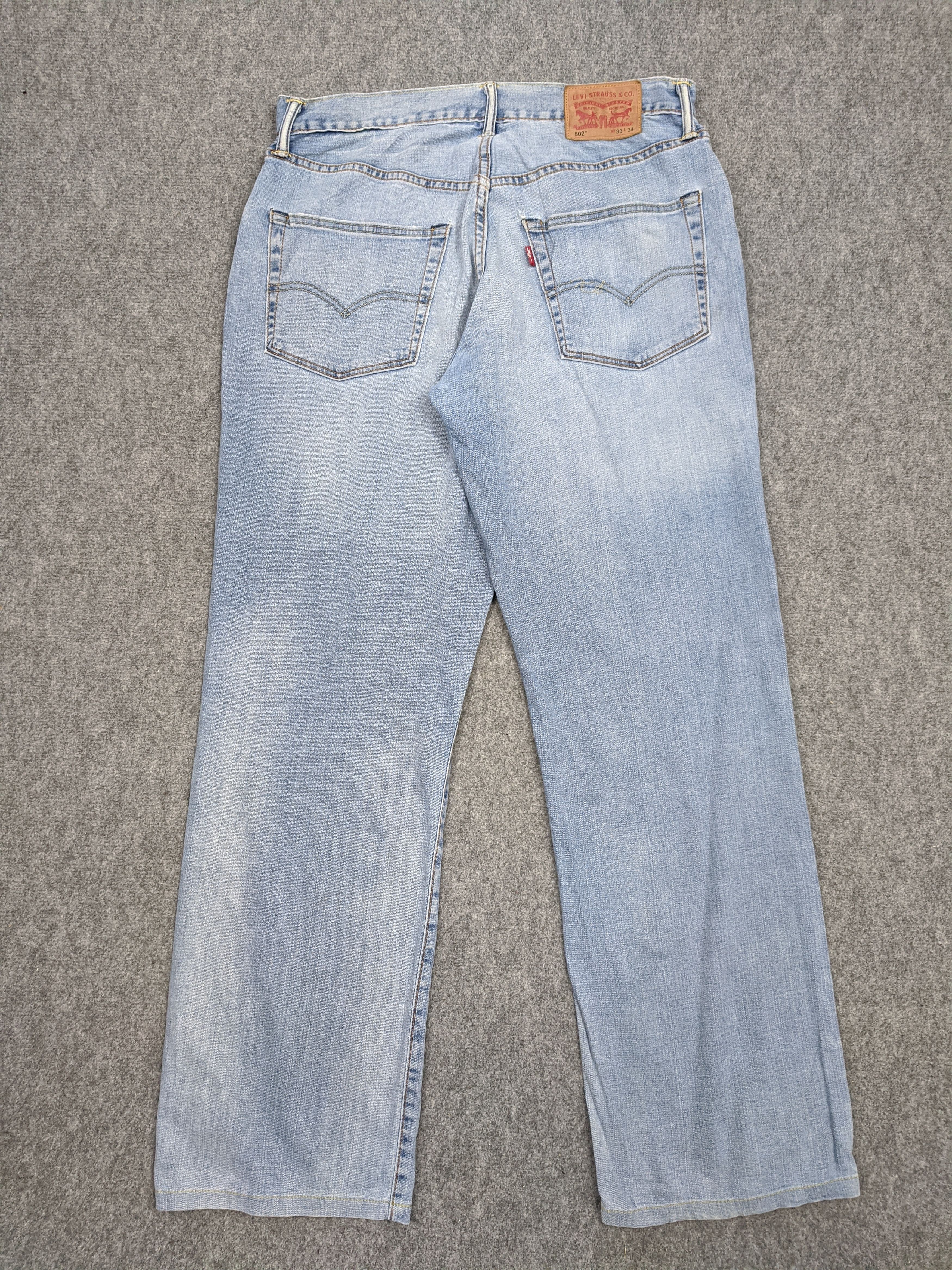 Levi's Vintage Levis 502 Jeans DP0617 Size US 35 - 3 Thumbnail