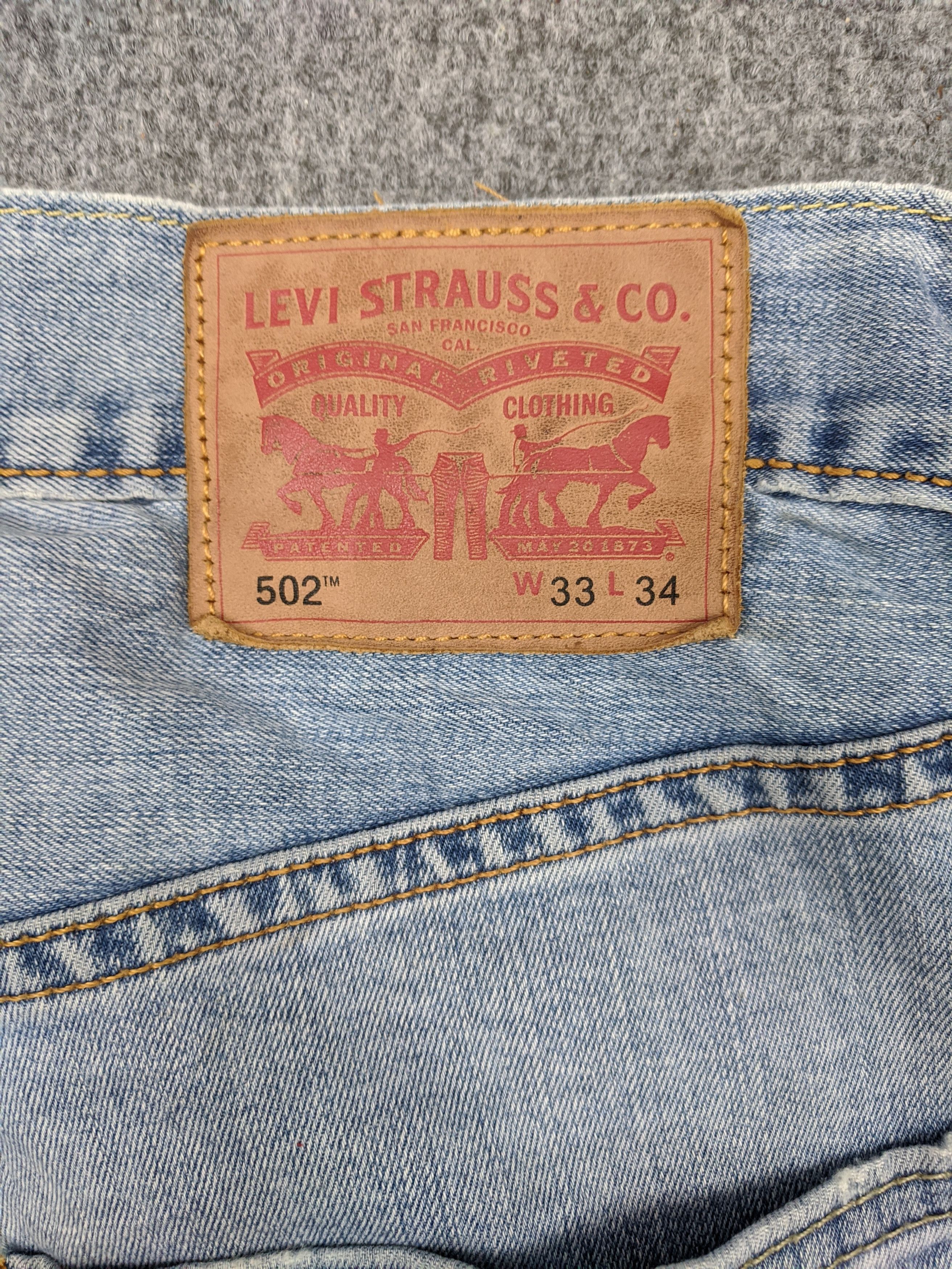 Levi's Vintage Levis 502 Jeans DP0617 Size US 35 - 5 Thumbnail