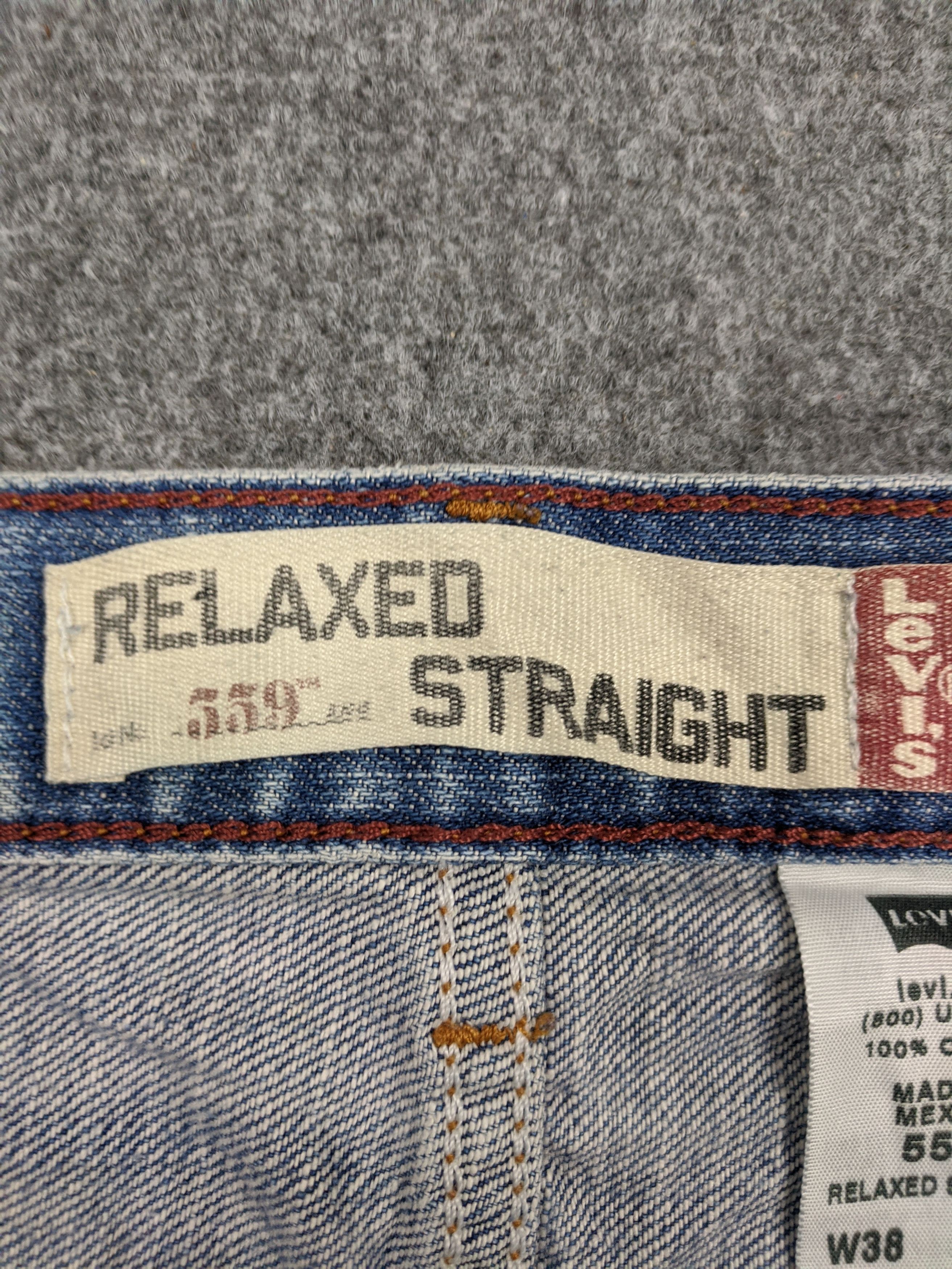 Levi's Vintage Levis 559 Jeans DP0621 Size US 39 - 12 Thumbnail