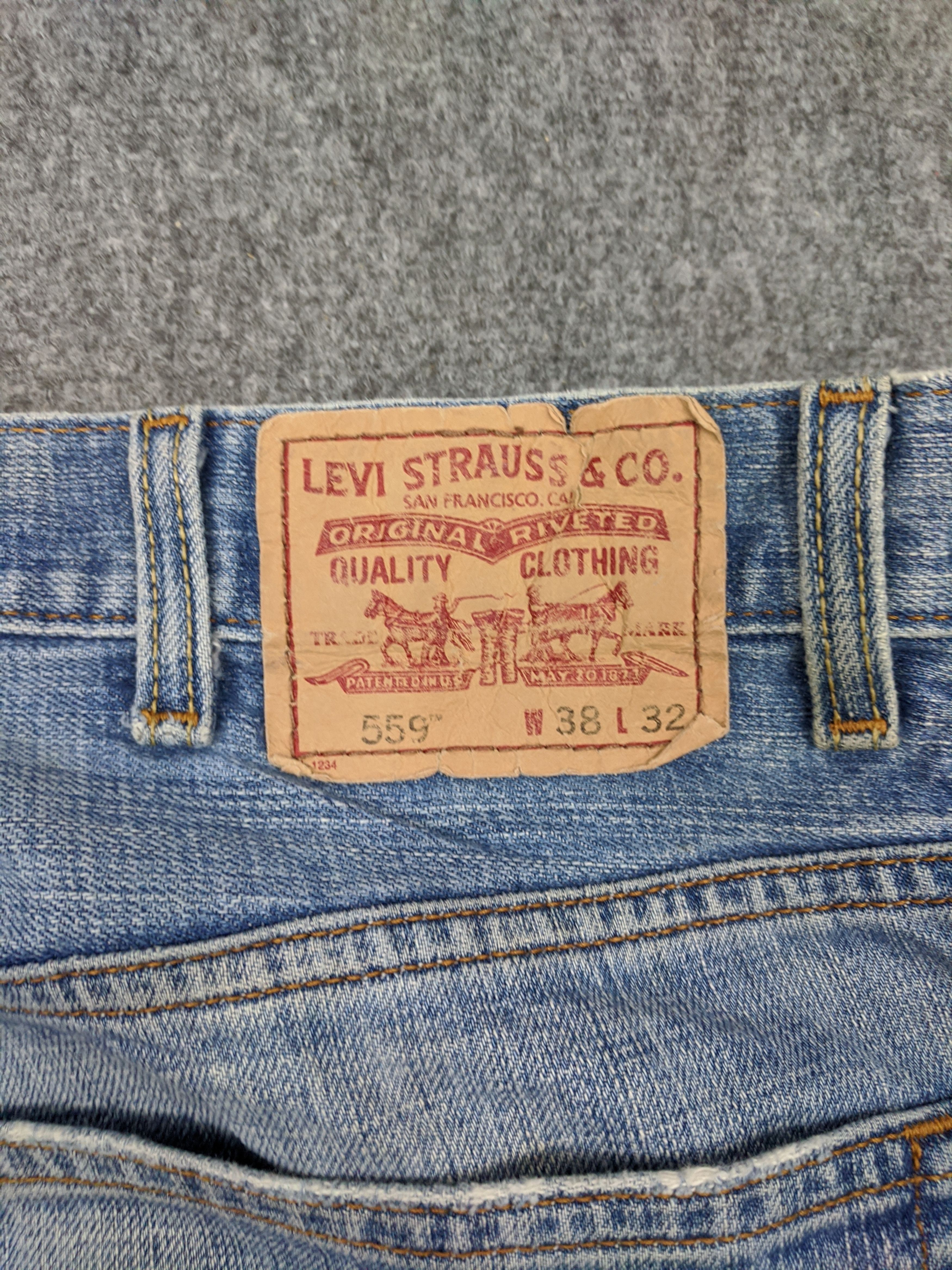 Levi's Vintage Levis 559 Jeans DP0621 Size US 39 - 5 Thumbnail