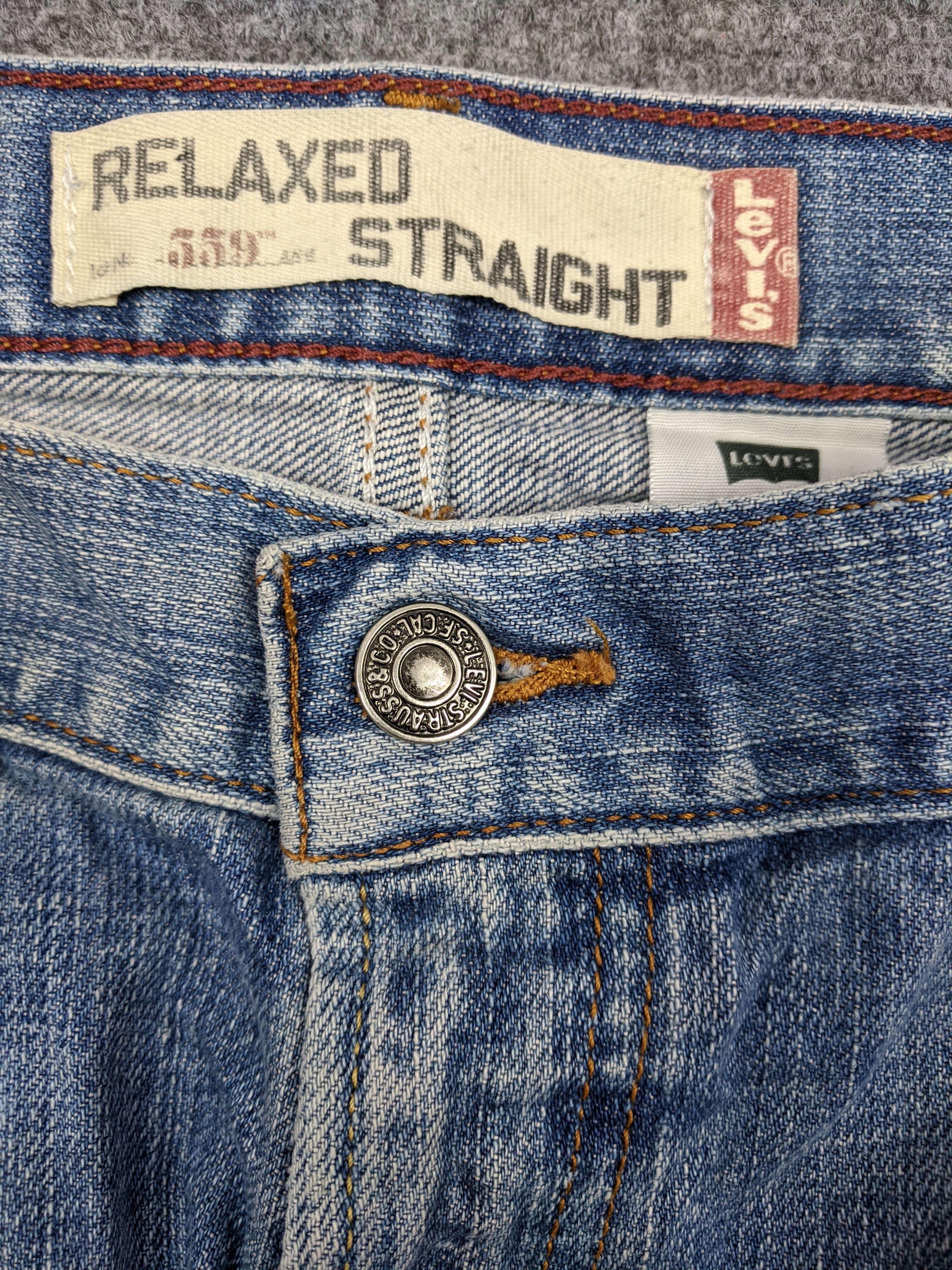 Levi's Vintage Levis 559 Jeans DP0621 Size US 39 - 9 Thumbnail