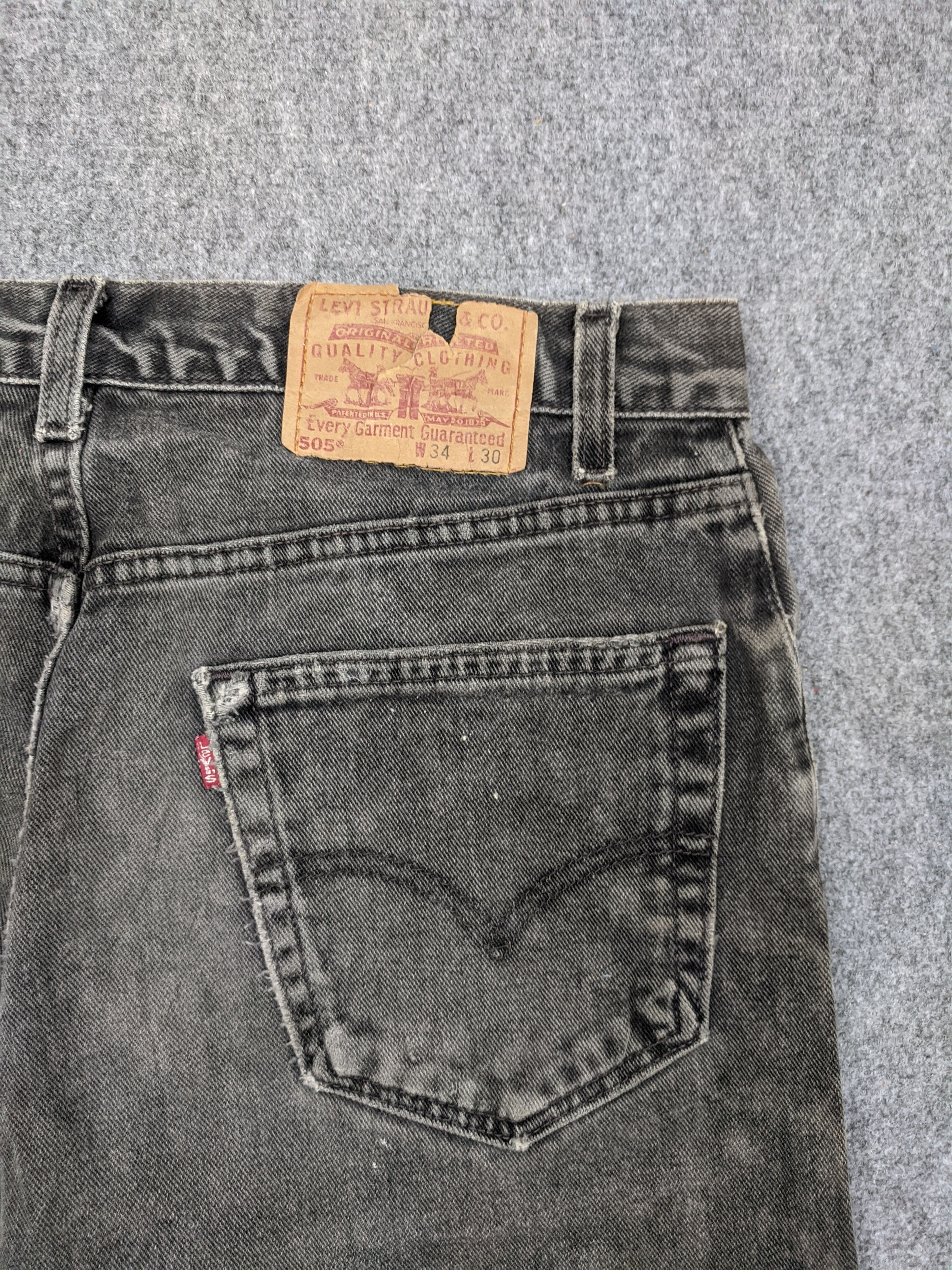 Levi's Vintage Levis 505 Jeans DP0630 Size US 34 / EU 50 - 4 Thumbnail