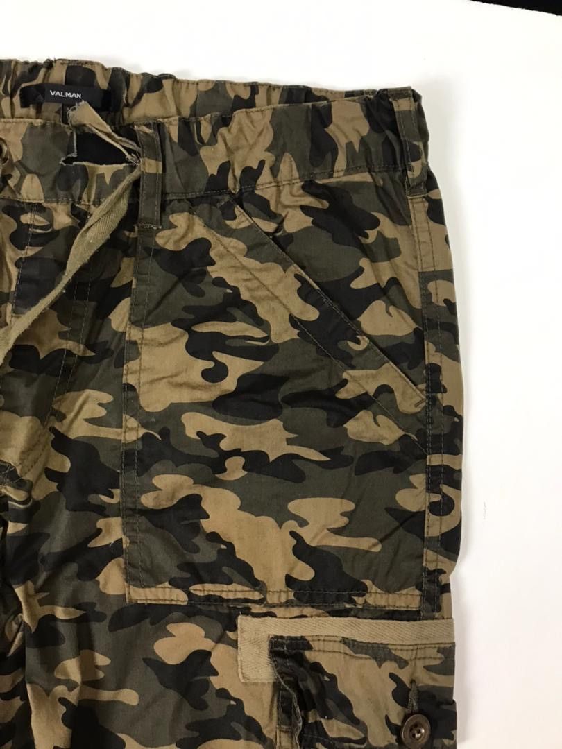Japanese Brand VALMAN Camo pants military style/multipocket/cargo pants Size US 33 - 12 Thumbnail