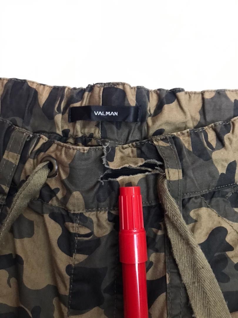 Japanese Brand VALMAN Camo pants military style/multipocket/cargo pants Size US 33 - 11 Thumbnail