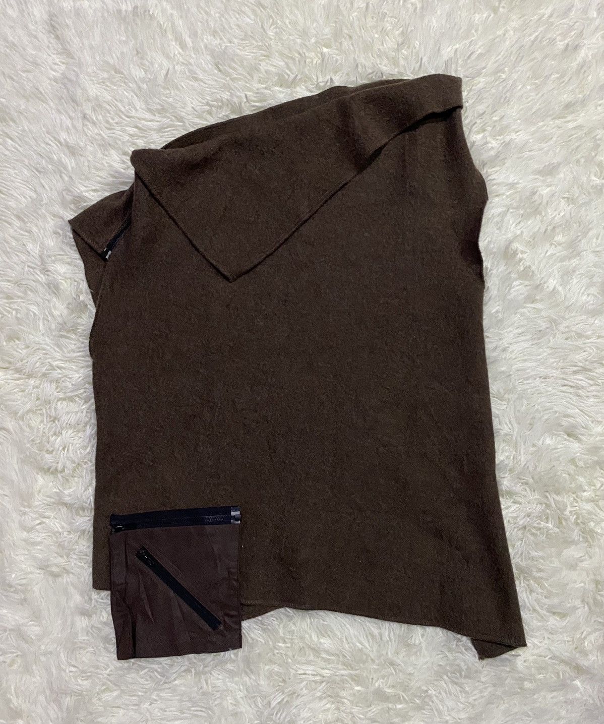 iO io comme io avant-garde wool rayon shirt jacket Size US S / EU 44-46 / 1 - 7 Thumbnail