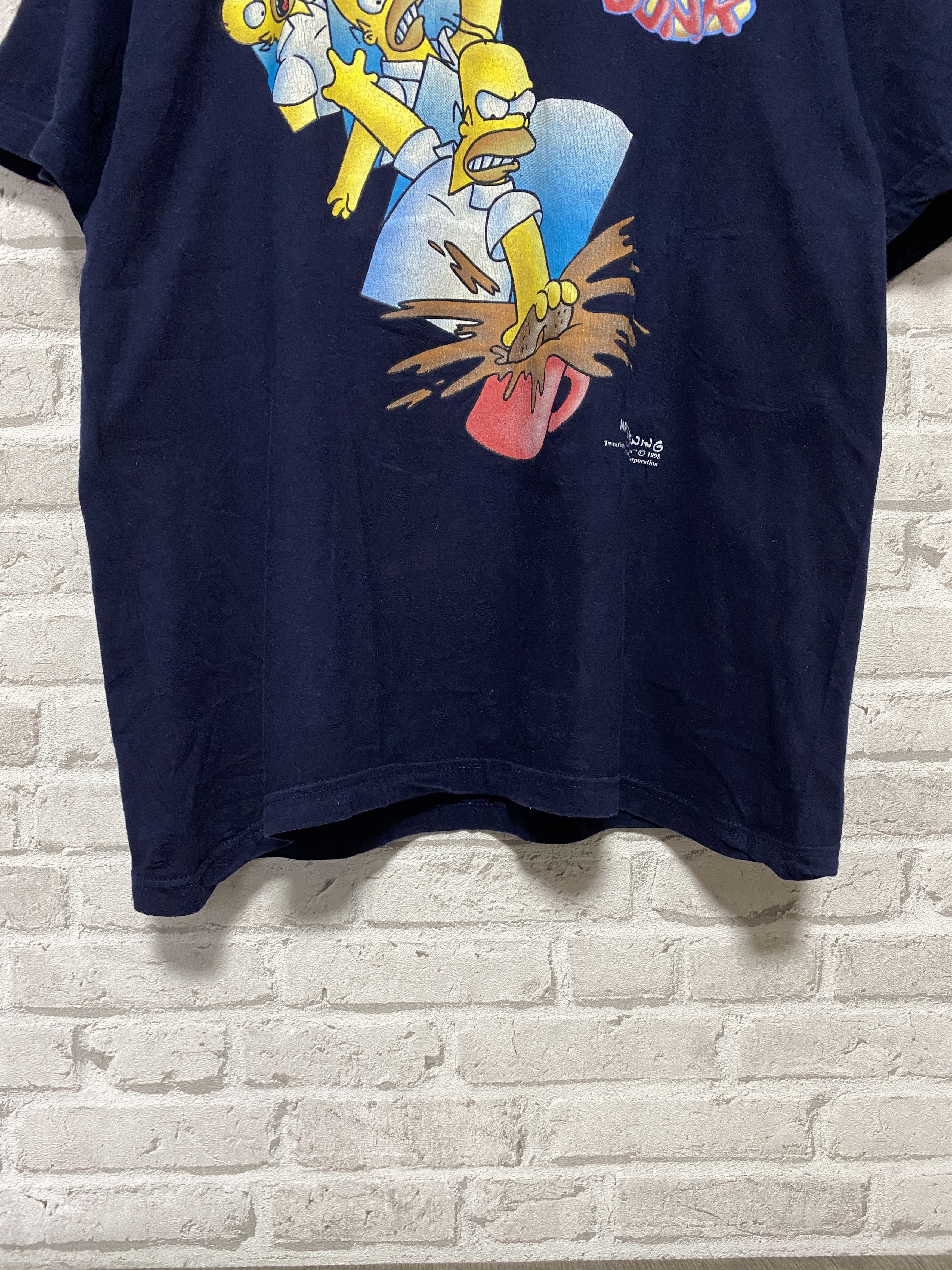 Cartoon Network The Simpsons 1998 Vintage Rare tee Size US L / EU 52-54 / 3 - 6 Thumbnail
