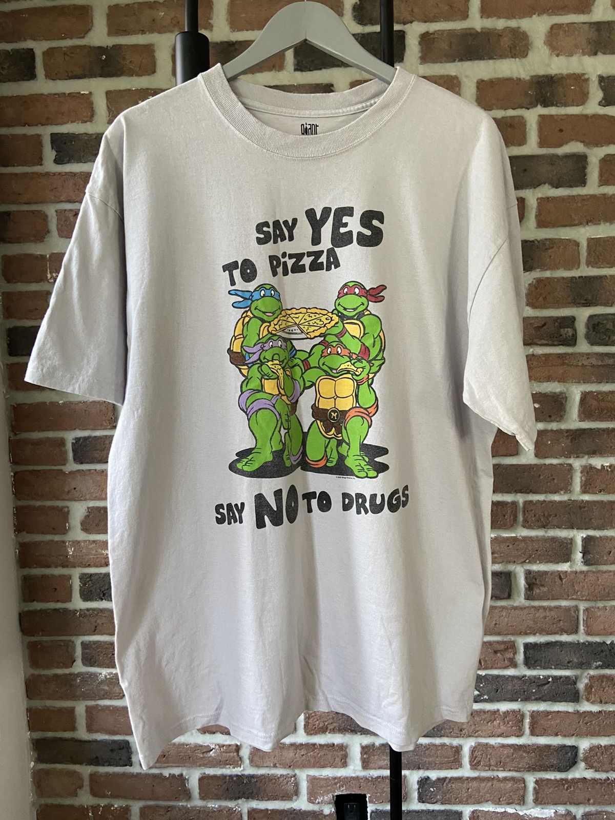 Ninja Turtles “Say Yes To Pizza Say No To Drugs” T-Shirt