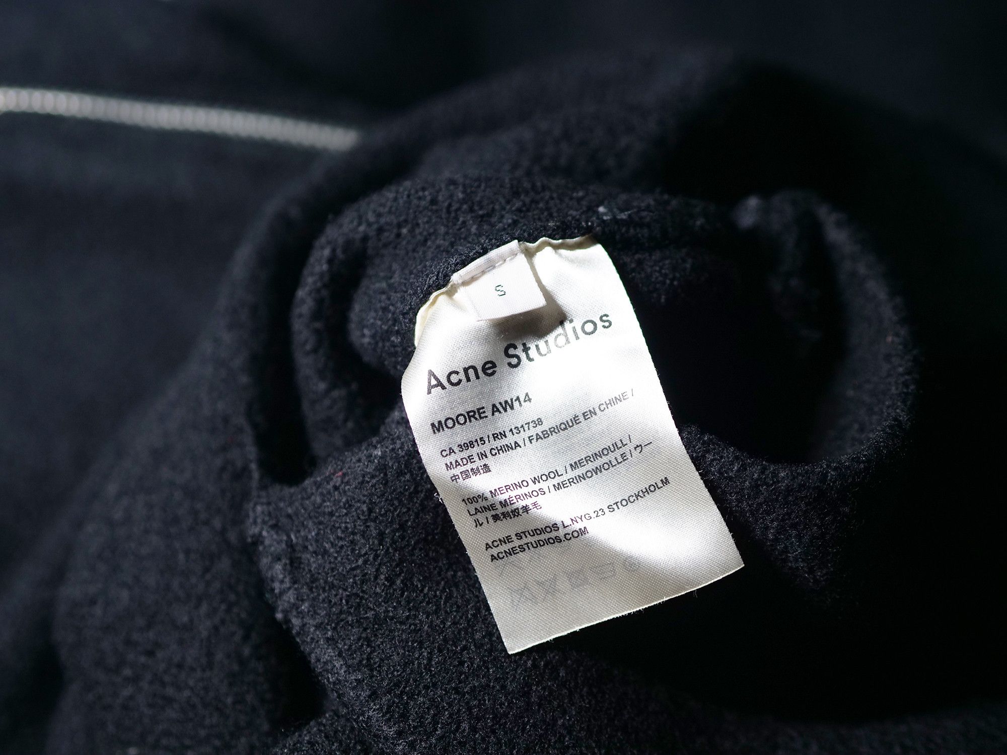 Acne Studios Acne Studios Moore merino wool sweater Size US S / EU 44-46 / 1 - 5 Thumbnail