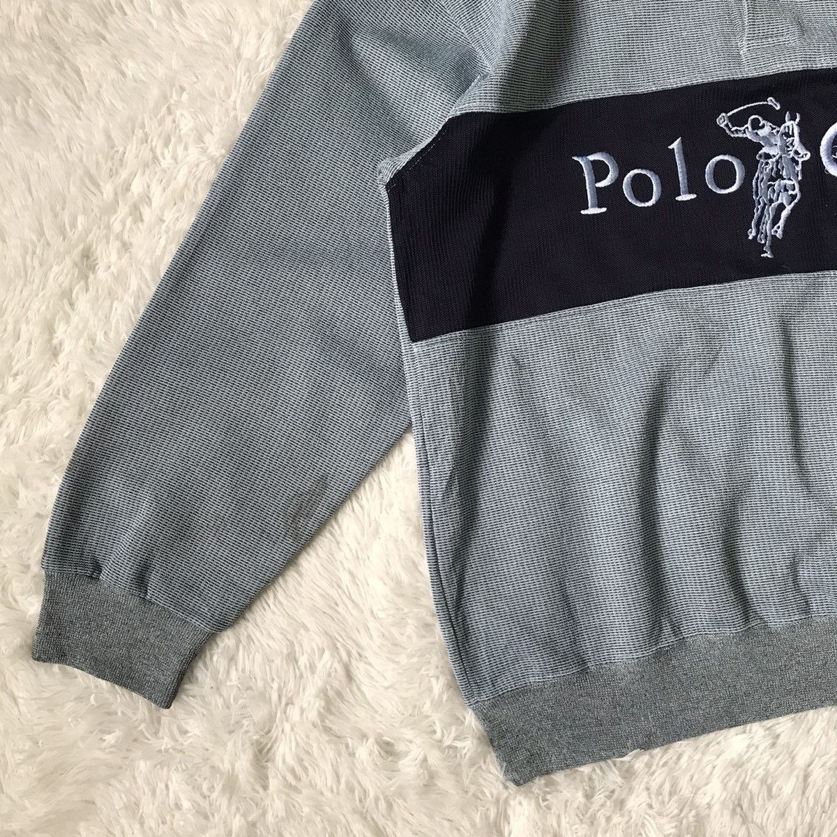 Japanese Brand Polo Club Embroidered Sweater Sweatshirt Size US L / EU 52-54 / 3 - 3 Thumbnail