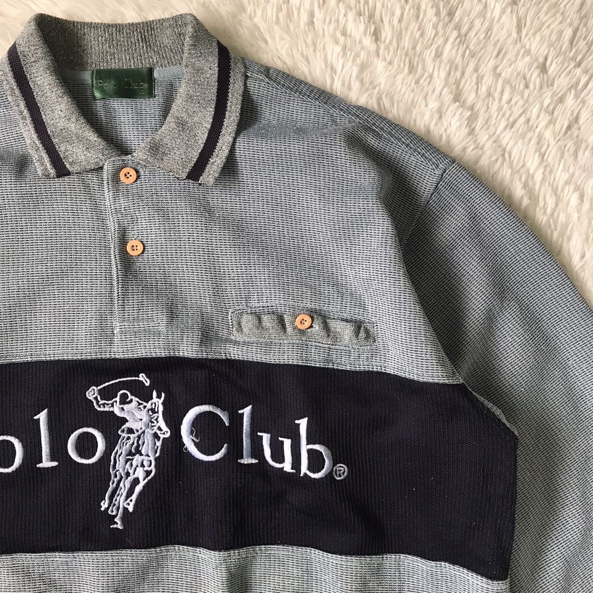 Japanese Brand Polo Club Embroidered Sweater Sweatshirt Size US L / EU 52-54 / 3 - 7 Thumbnail