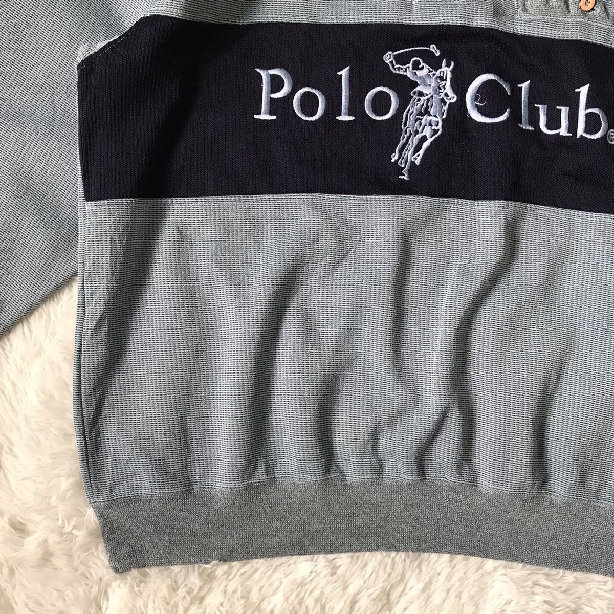 Japanese Brand Polo Club Embroidered Sweater Sweatshirt Size US L / EU 52-54 / 3 - 6 Thumbnail